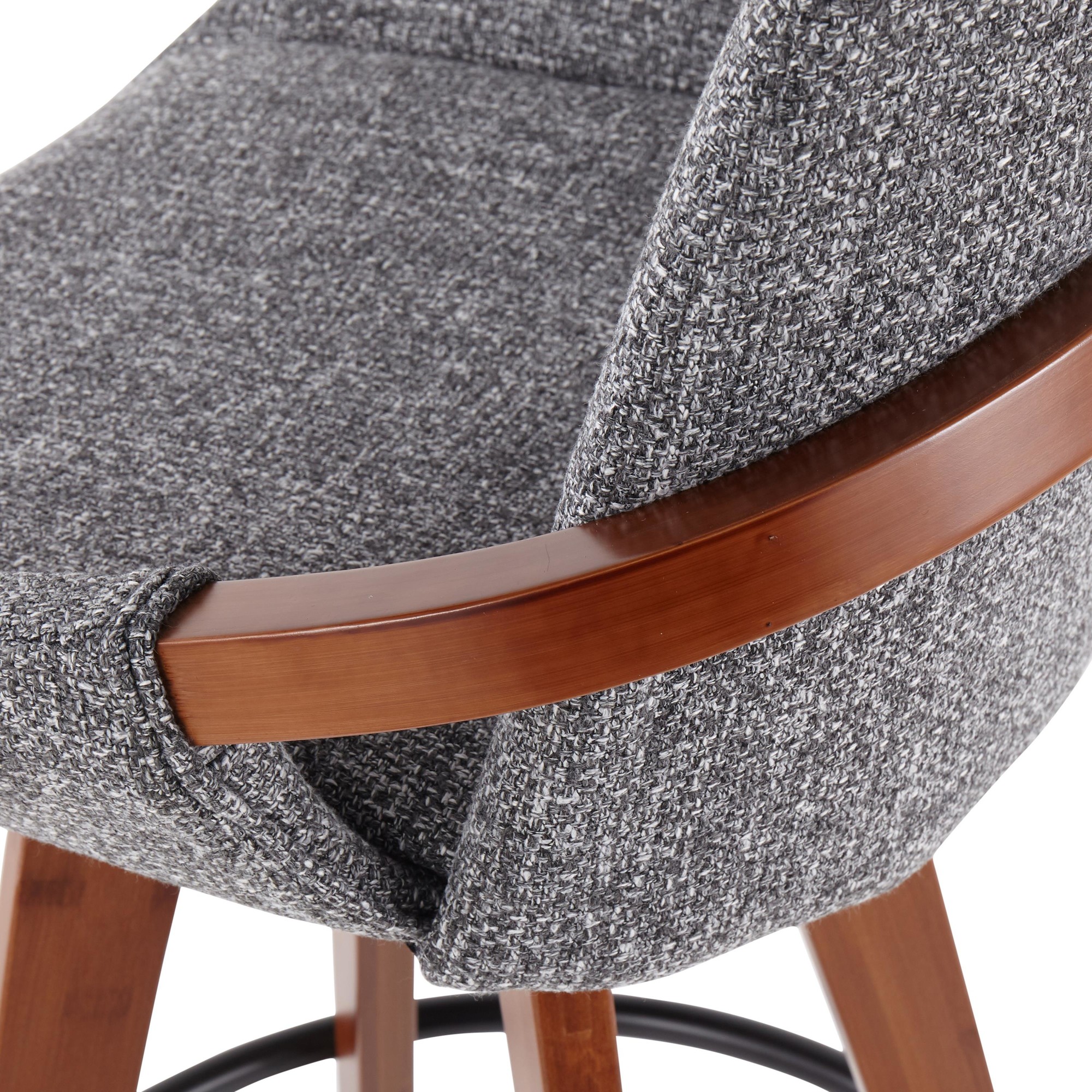 Cosmo-Mid-Century-Walnut-and-Grey-Noise-Fabric-Counter-Stool-12