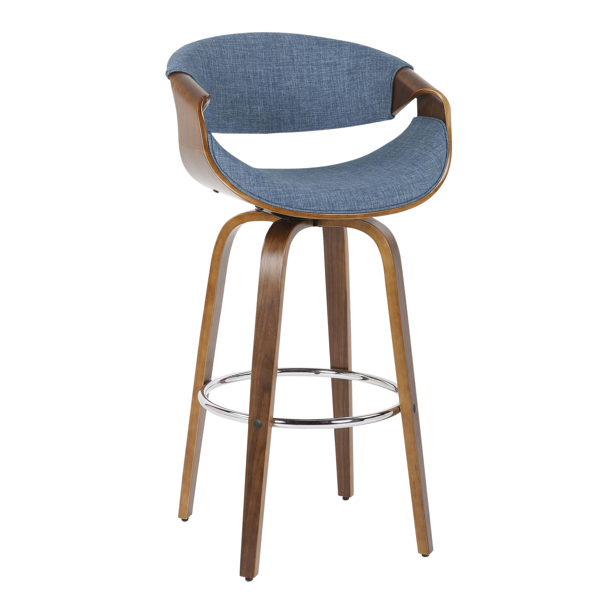 Curvini-Mid-Century-Modern-Walnut-and-Blue-Barstool-Set-of-2-5