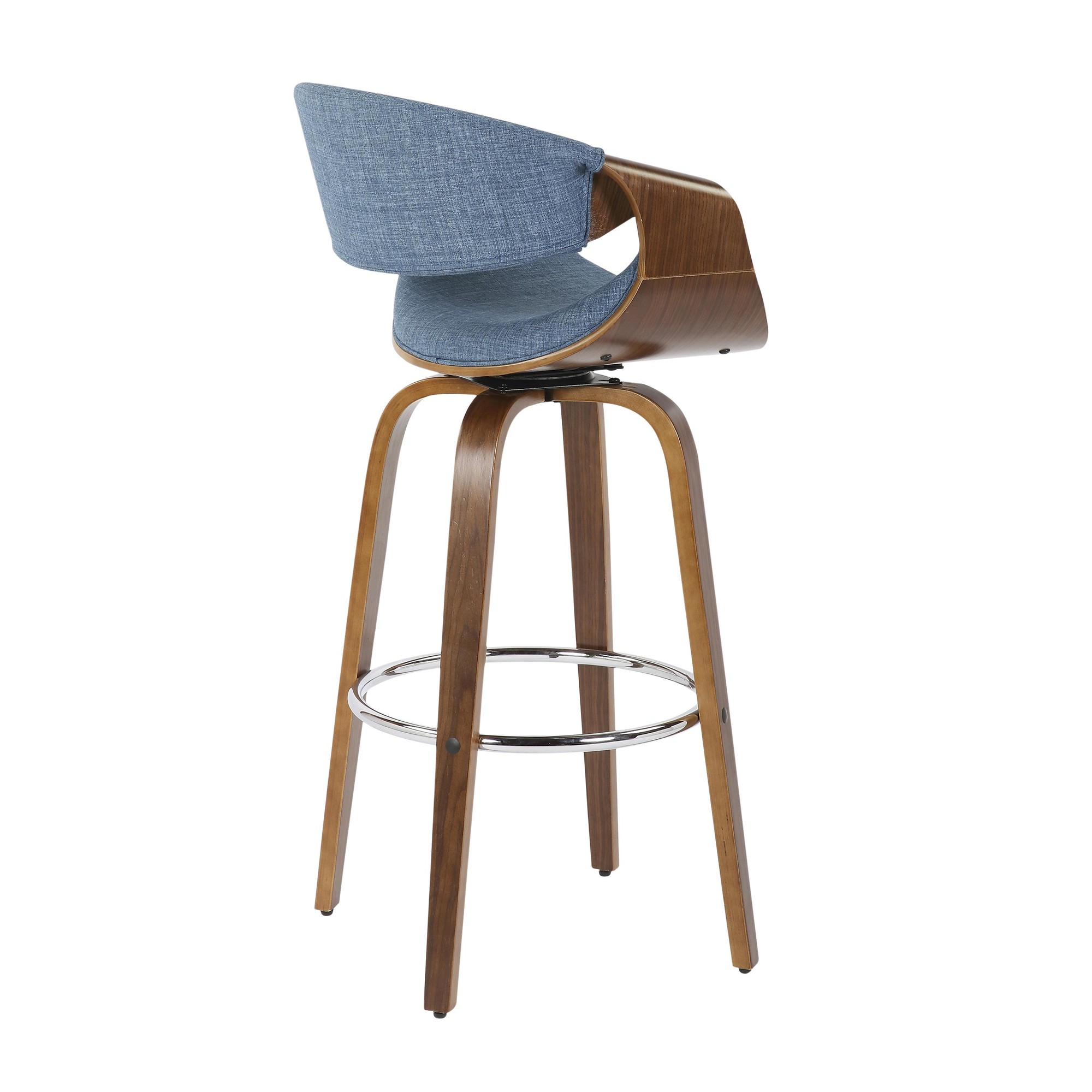 Curvini-Mid-Century-Modern-Walnut-and-Blue-Barstool-Set-of-2-7