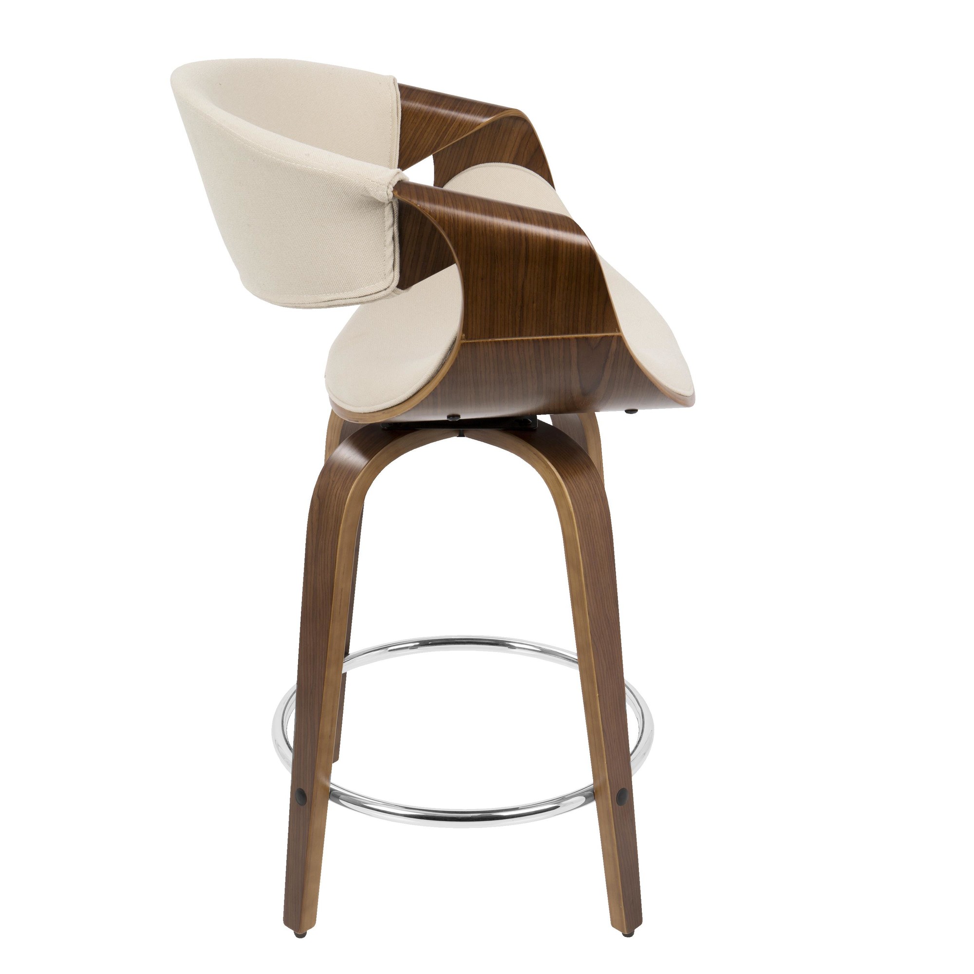 Curvini-Mid-Century-Modern-Walnut-and-Cream-Counter-Stools-Set-of-2-5