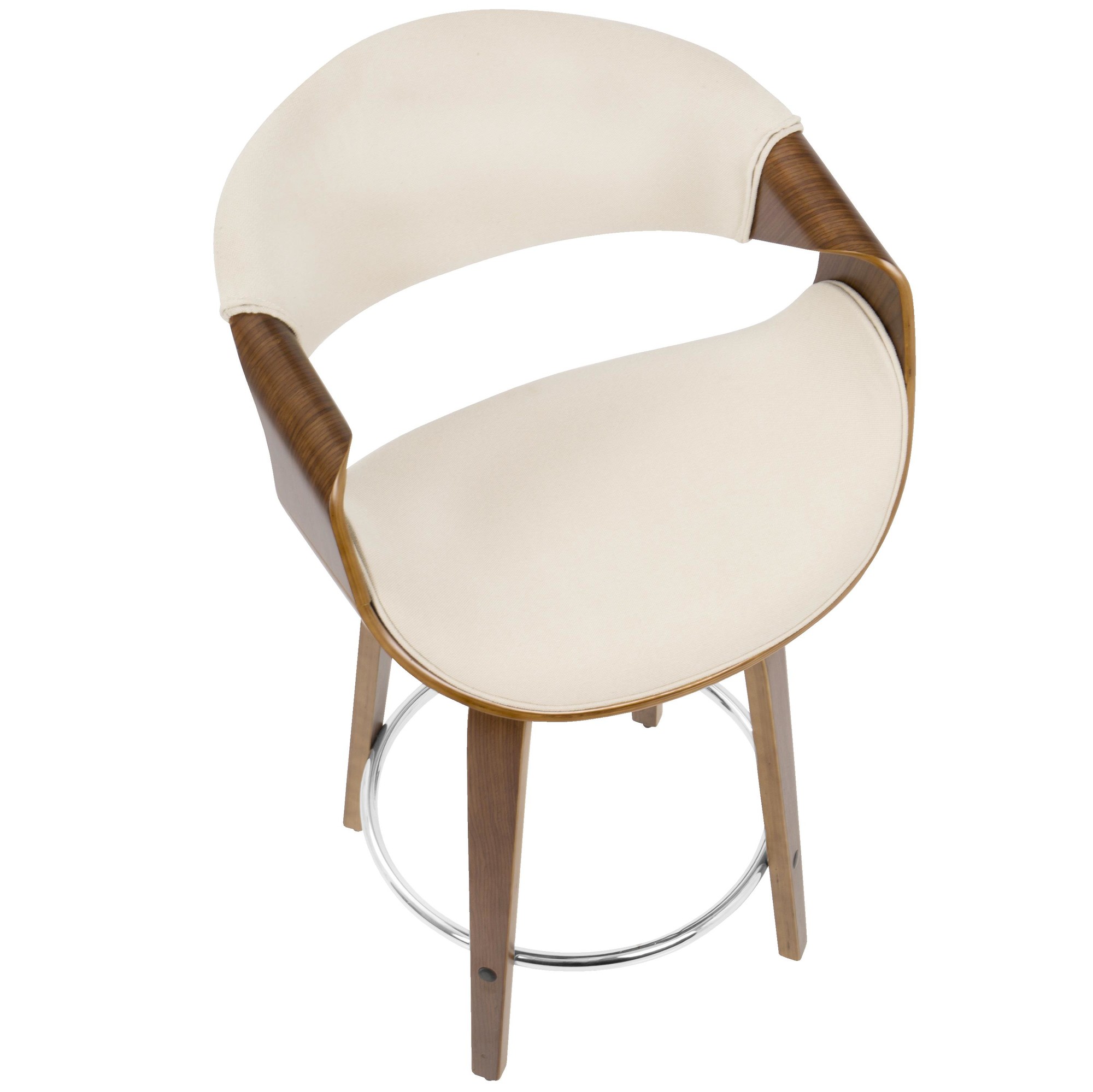 Curvini-Mid-Century-Modern-Walnut-and-Cream-Counter-Stools-Set-of-2-9