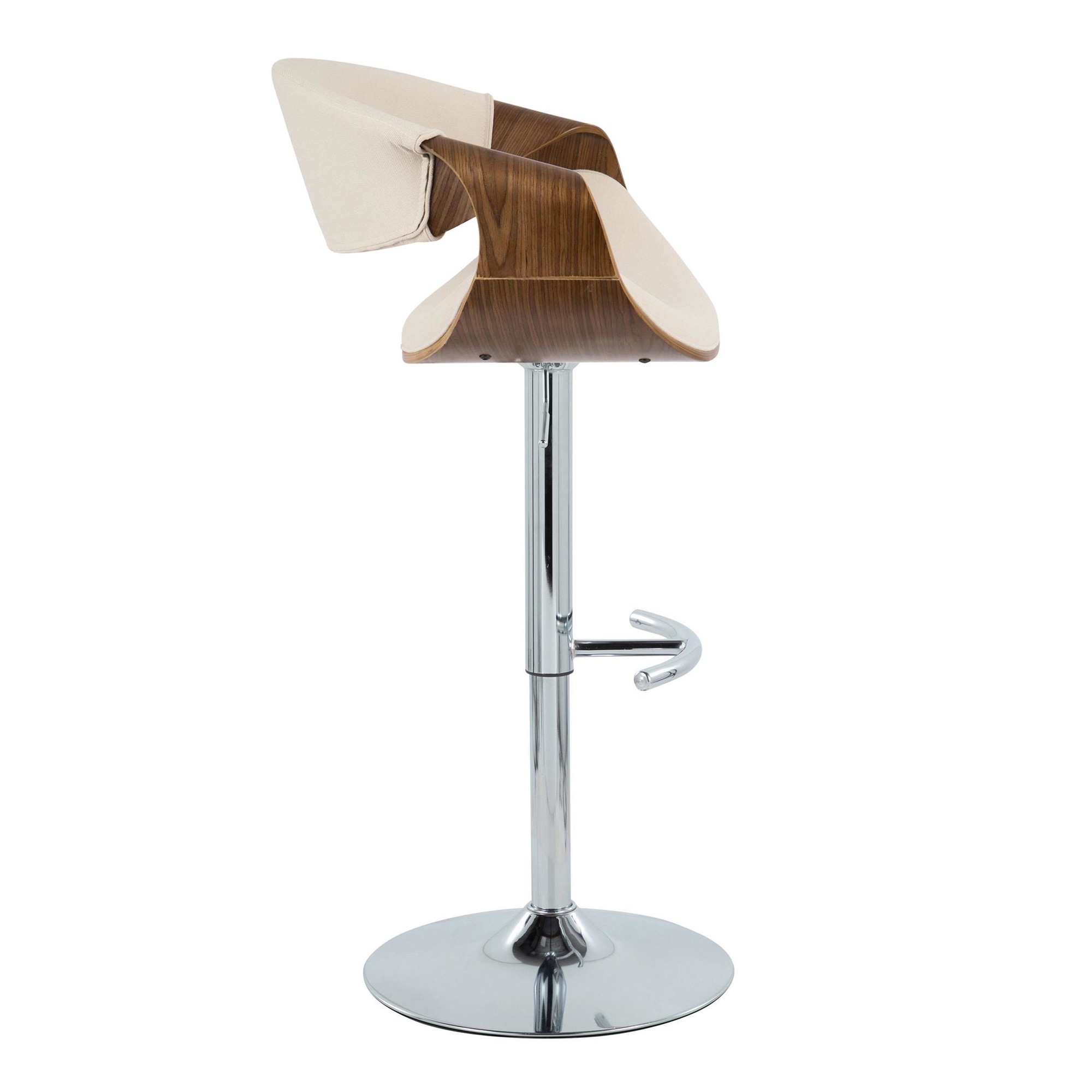 Curvo-Cream-Fabric-Mid-Century-Modern-Swivel-Barstool-Set-of-2-4