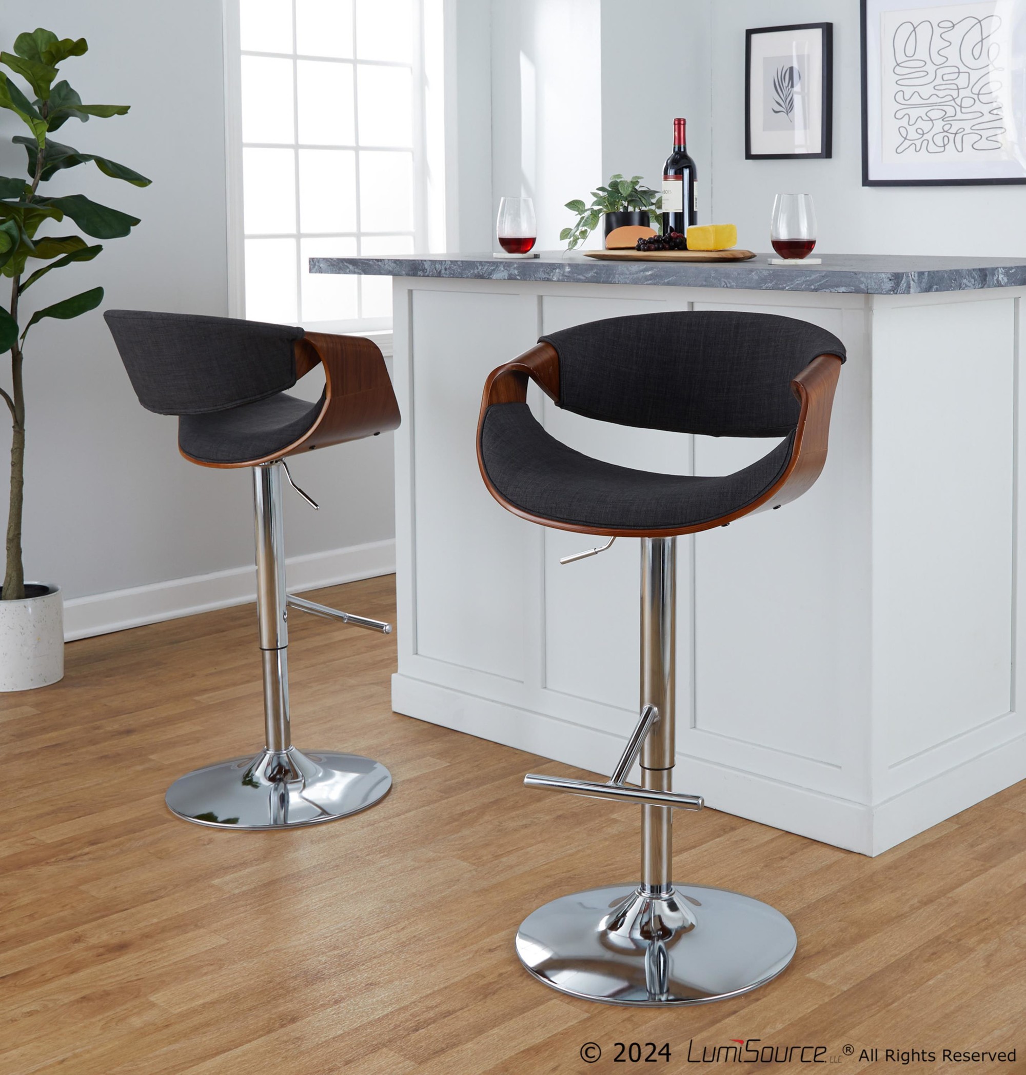 Curvo-Mid-Century-Modern-Charcoal-Swivel-Barstool-Set-of-2-1