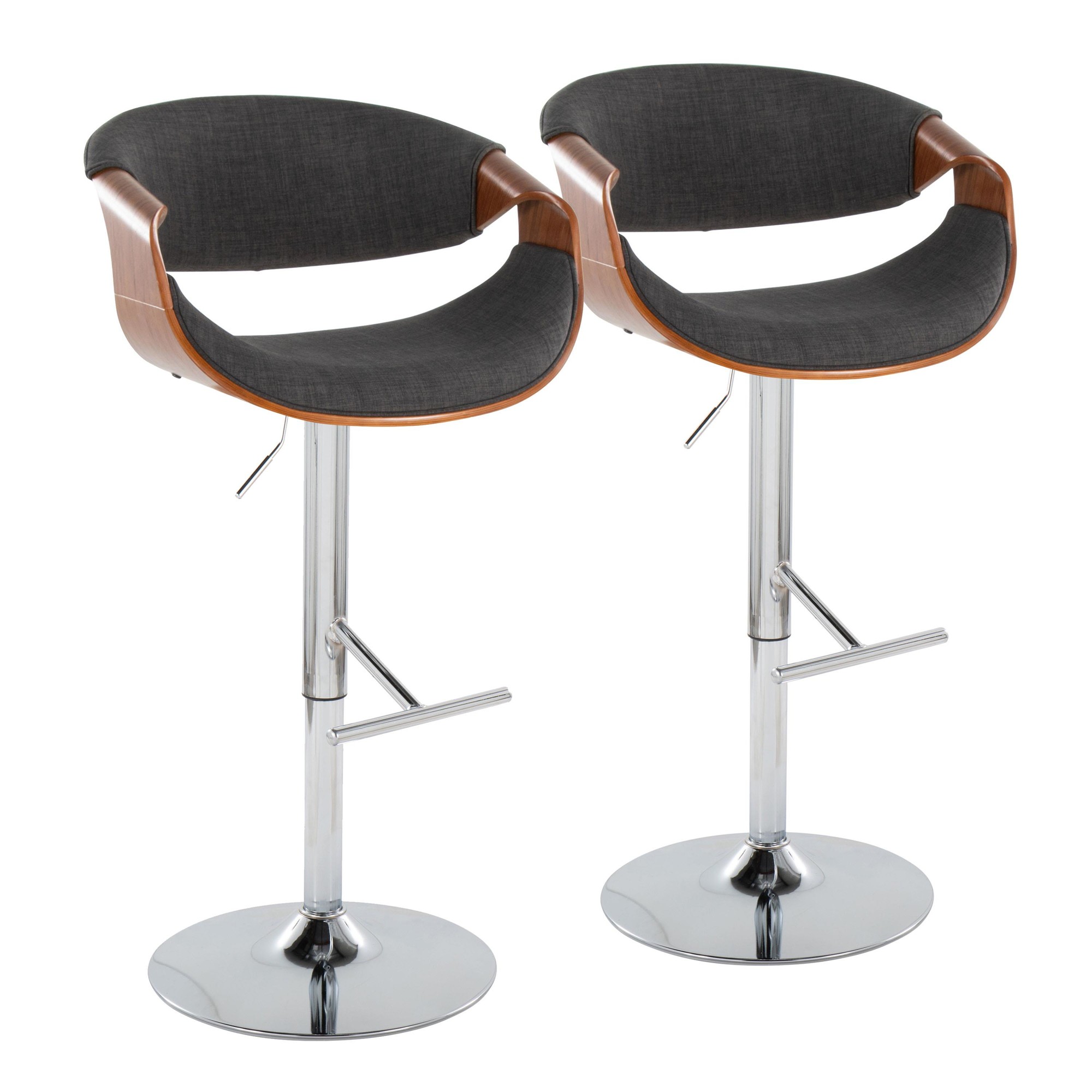 Curvo-Mid-Century-Modern-Charcoal-Swivel-Barstool-Set-of-2-2
