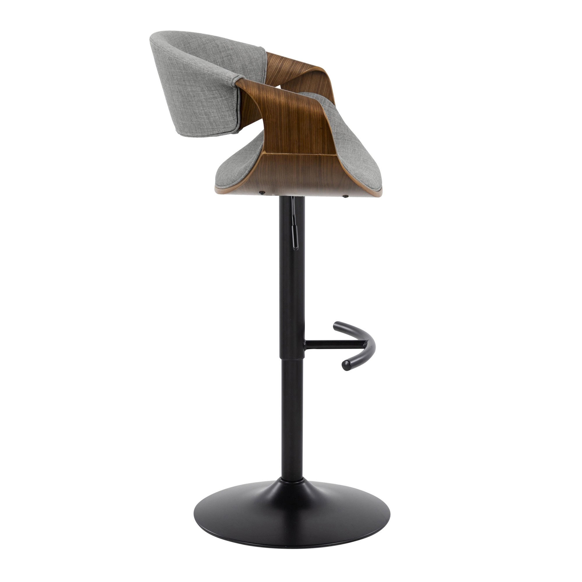 Curvo-Mid-Century-Modern-Light-Grey-Swivel-Barstools-Set-of-2-4