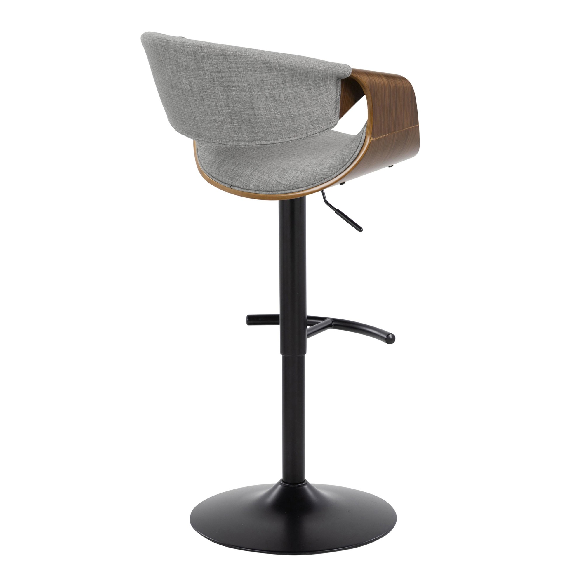 Curvo-Mid-Century-Modern-Light-Grey-Swivel-Barstools-Set-of-2-5