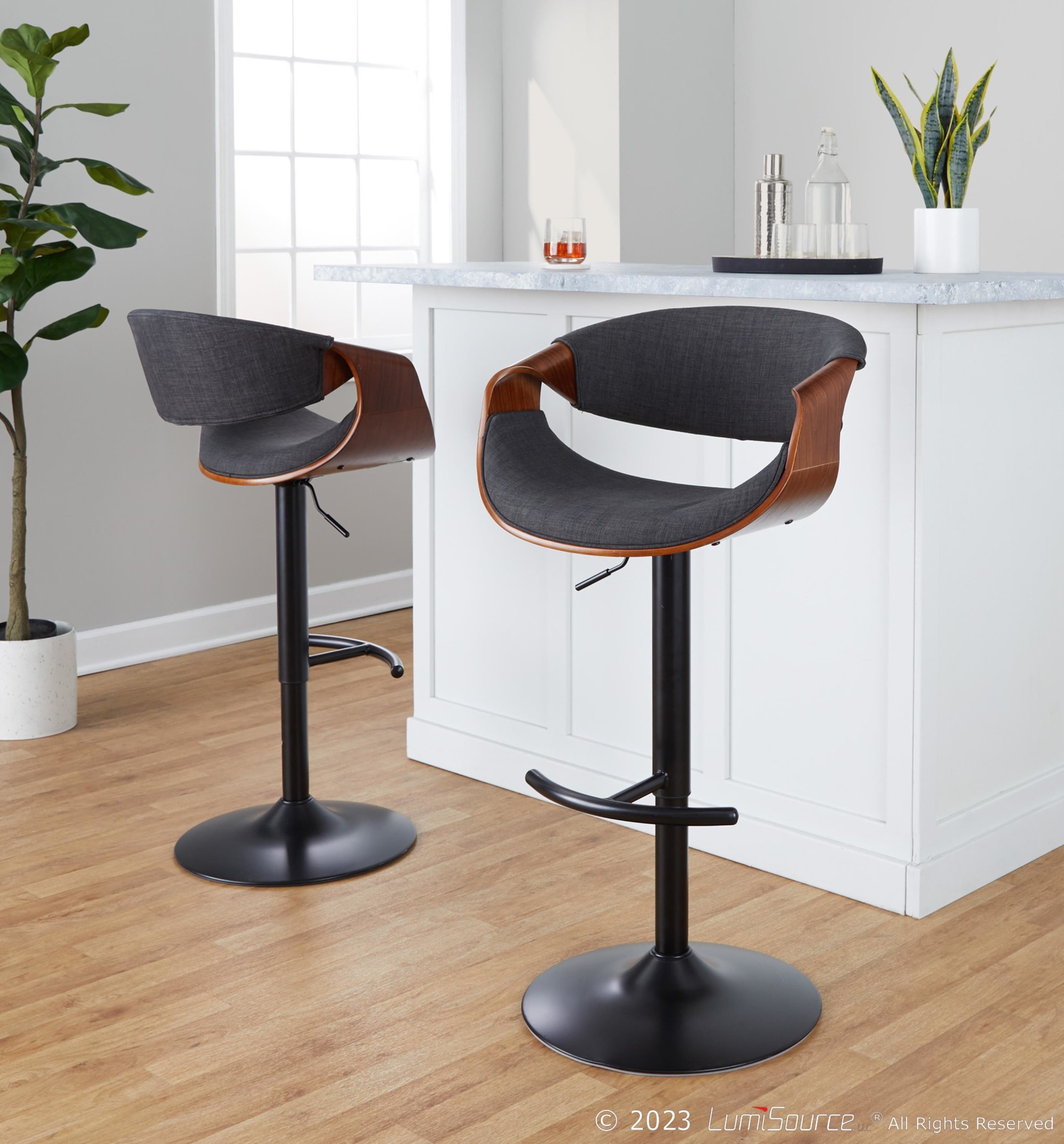 Curvo-Mid-Century-Modern-Swivel-Barstool-Walnut-Charcoal-Set-of-2-1
