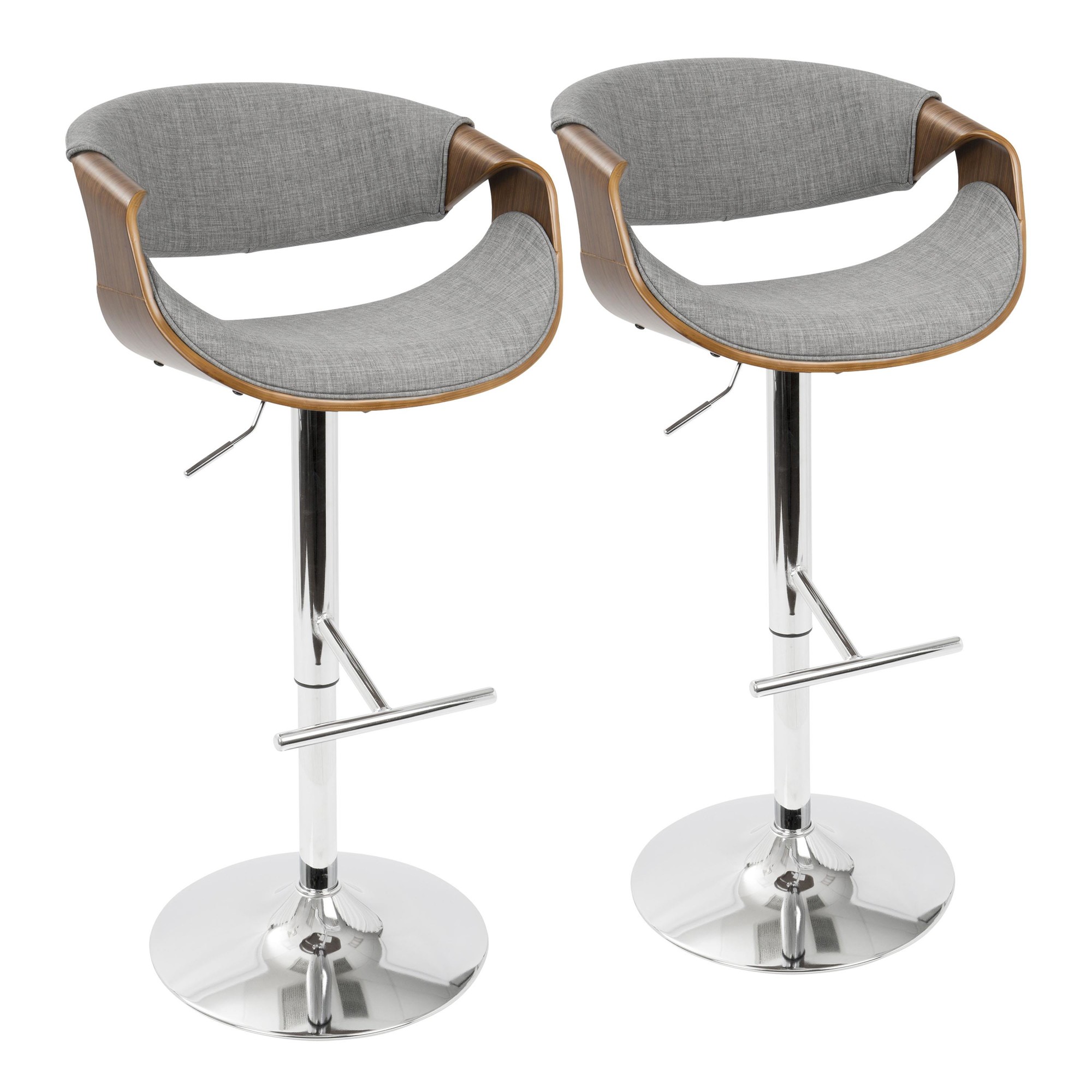 Curvo-Walnut-Light-Grey-Mid-Century-Modern-Barstool-Set-of-2