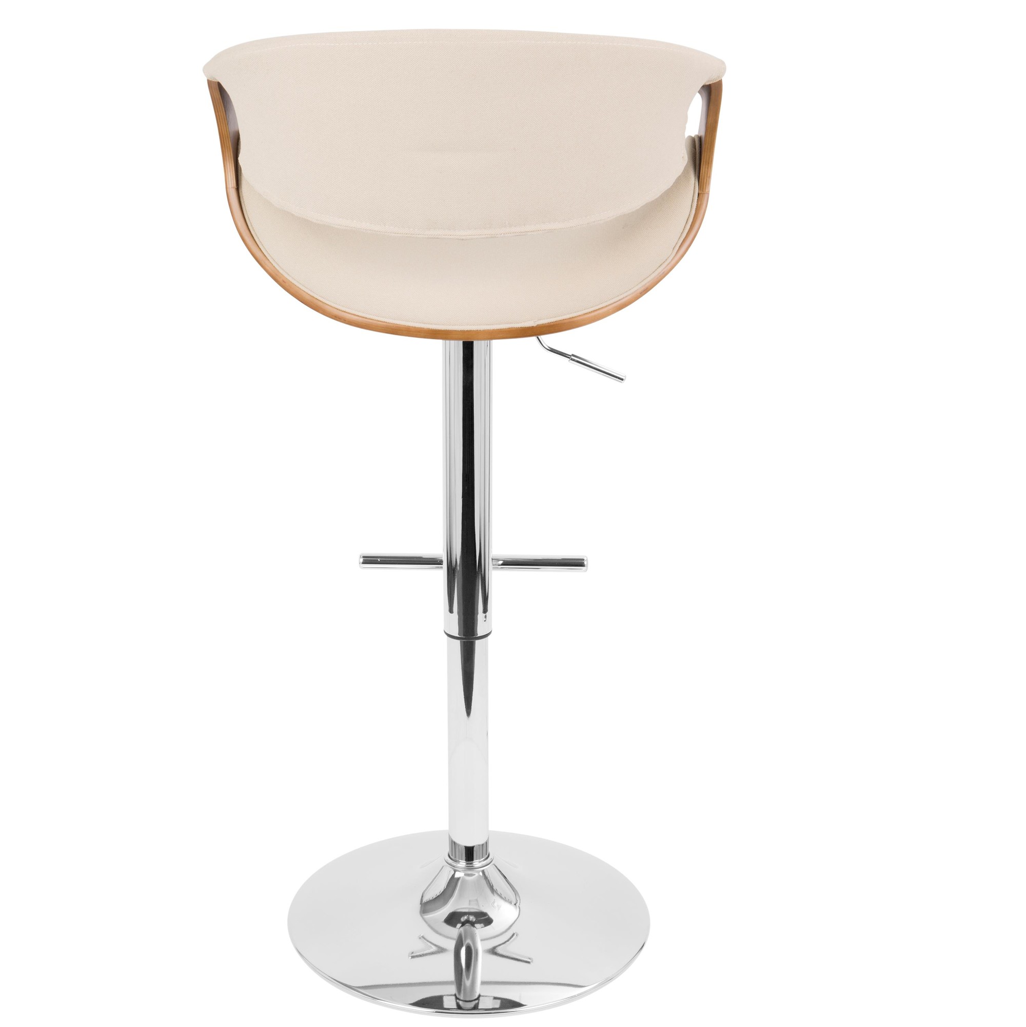 Curvo-Walnut-and-Cream-Mid-Century-Modern-Swivel-Barstool-5