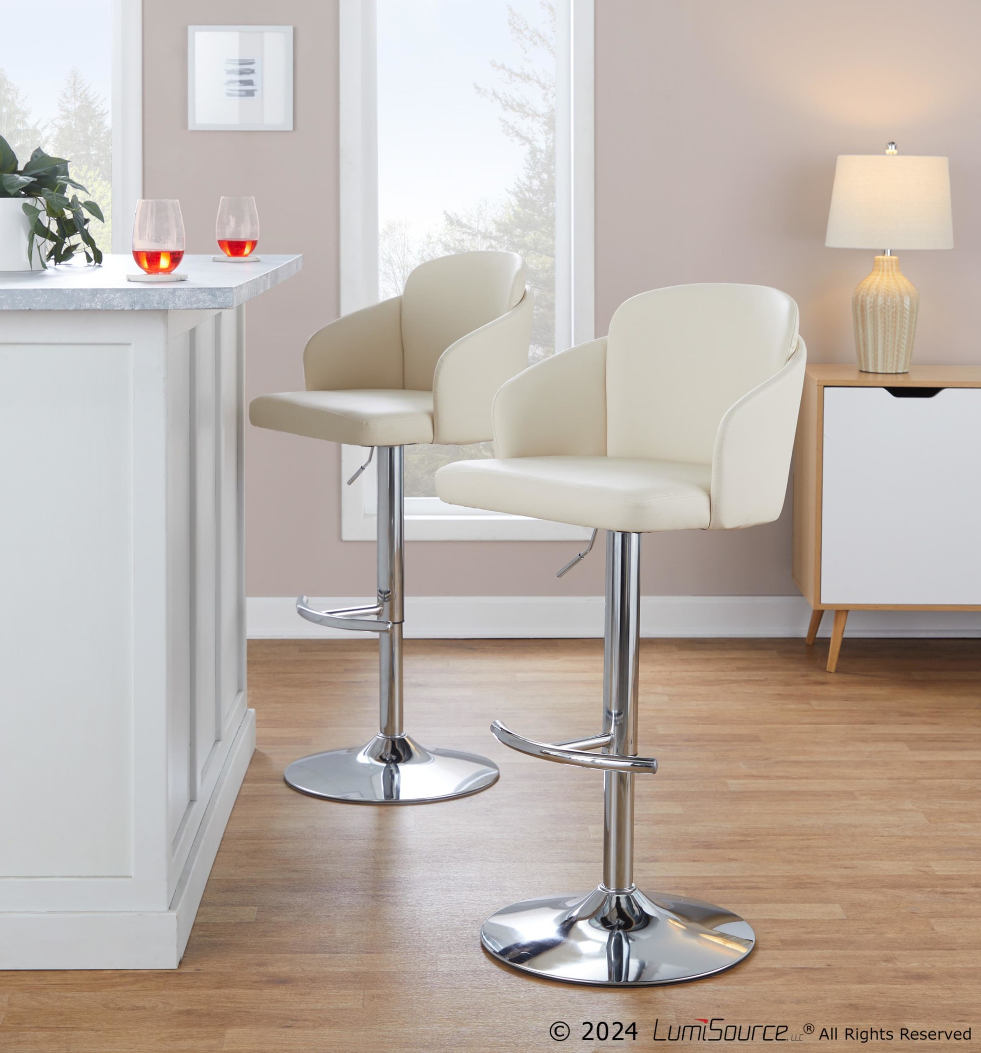 Dahlia-Cream-Faux-Leather-Chrome-Contemporary-Barstool-Set-of-2