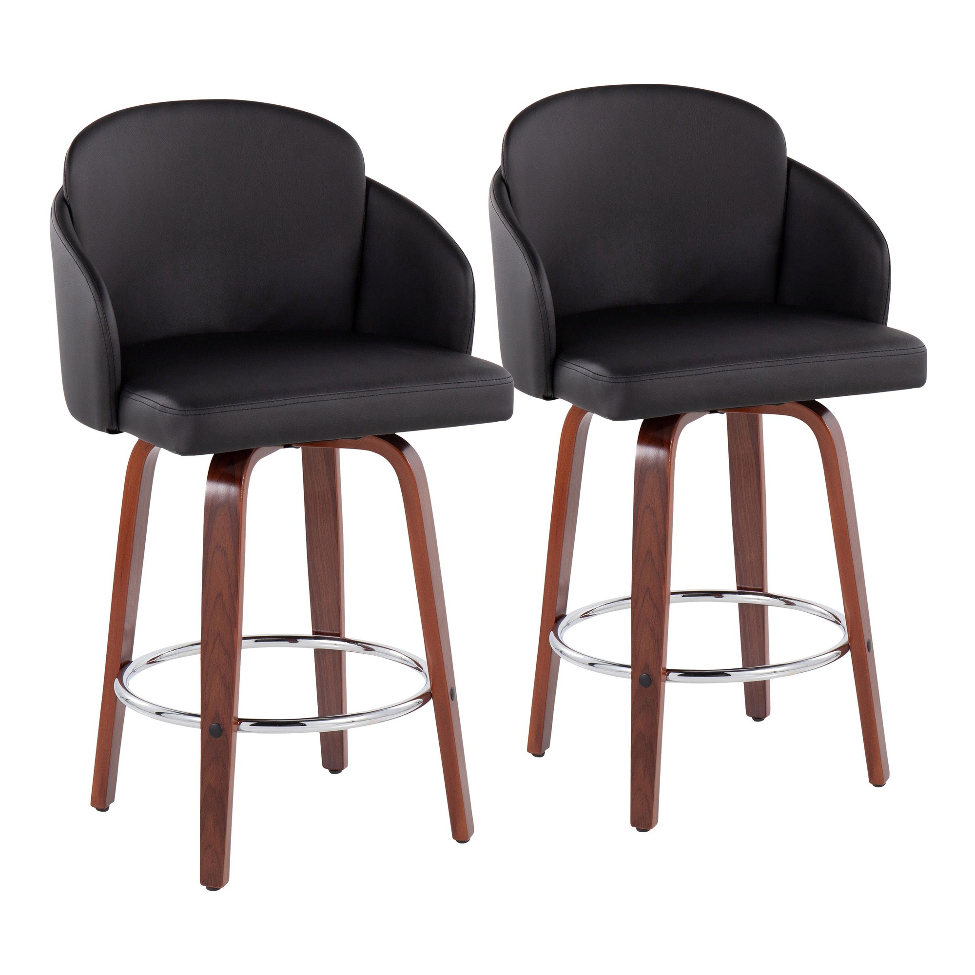 Dahlia-Walnut-and-Black-Contemporary-Counter-Stools-Set-of-2-2