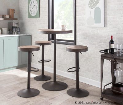 Dakota-Industrial-Adjustable-Bar-Dinette-Table-Antique-Brown