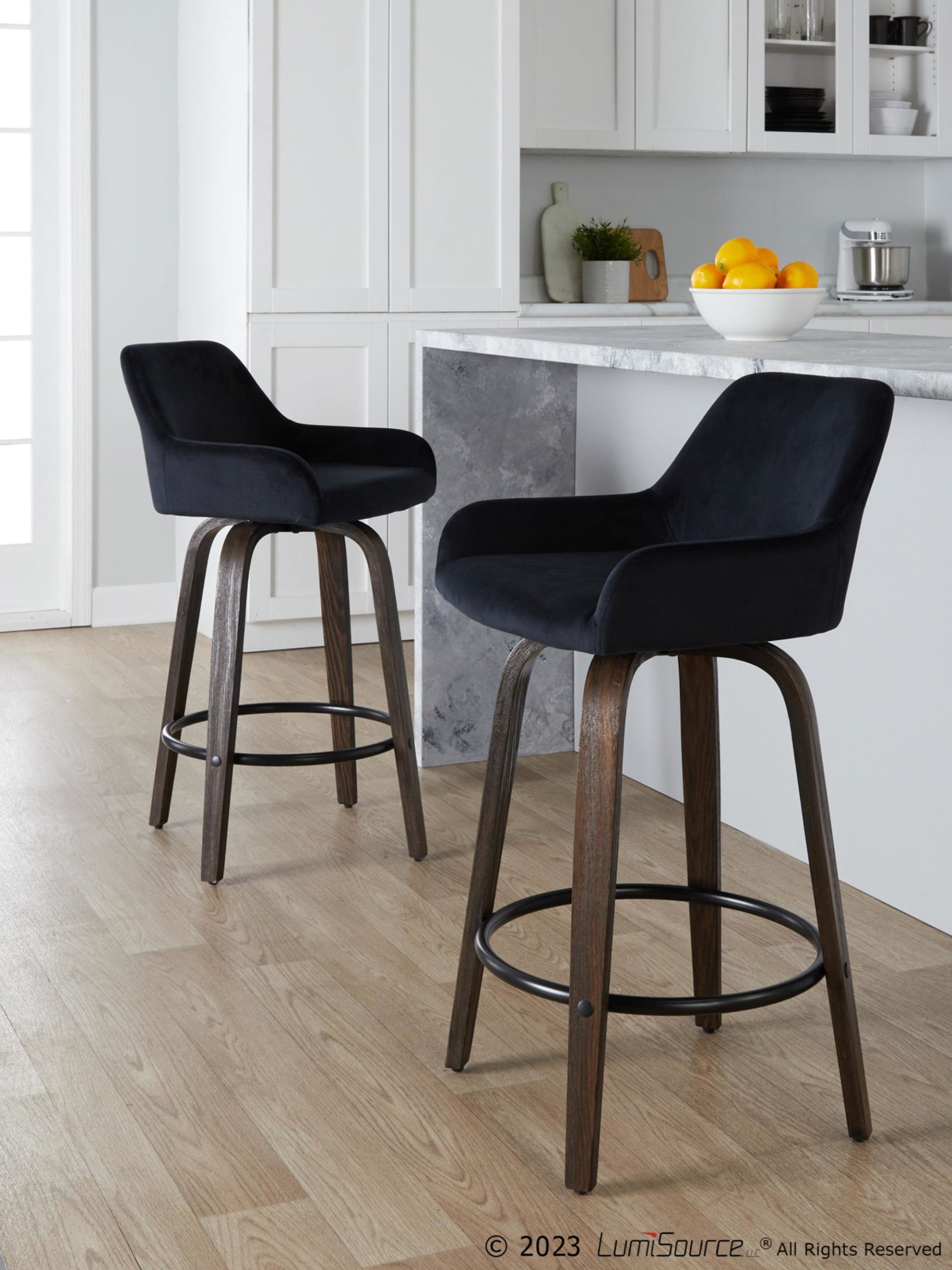 Daniella-26-Contemporary-Black-Velvet-Swivel-Counter-Stools-Set-of-2-1