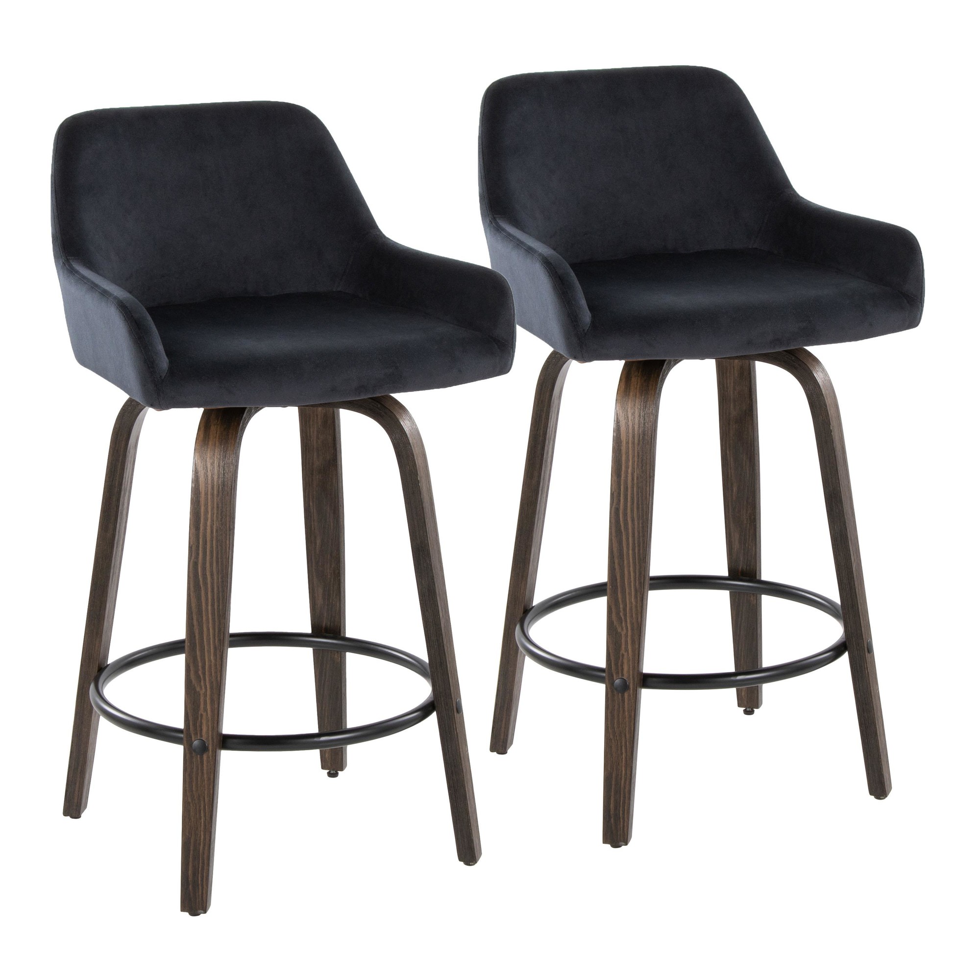 Daniella-26-Contemporary-Black-Velvet-Swivel-Counter-Stools-Set-of-2-4