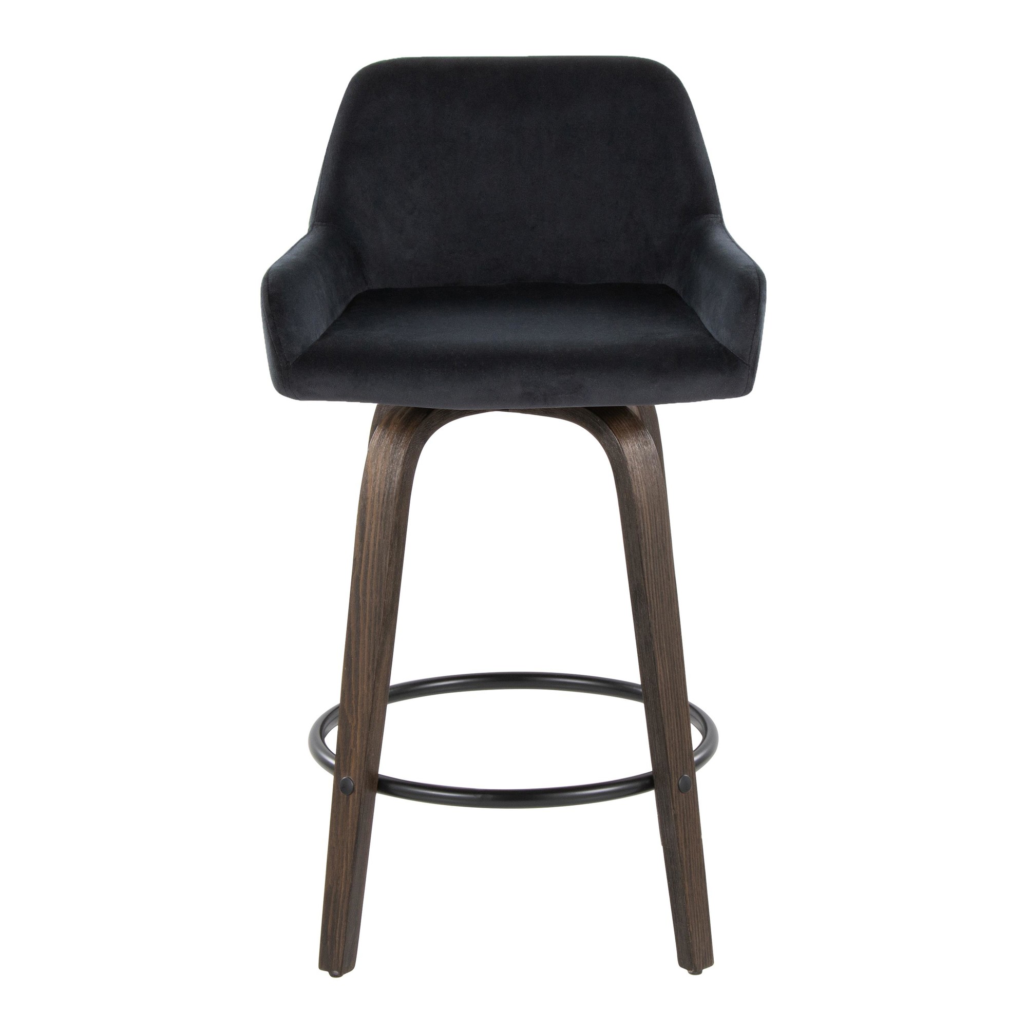 Daniella-26-Contemporary-Black-Velvet-Swivel-Counter-Stools-Set-of-2-9