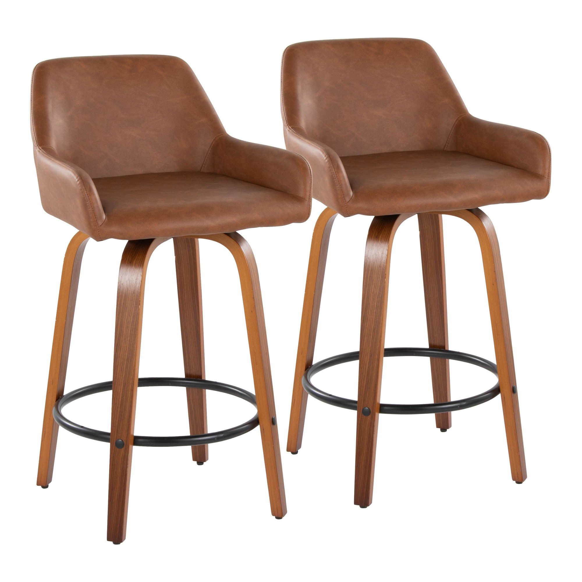 Daniella-26-Contemporary-Walnut-and-Camel-Swivel-Stools-Set-of-2-4