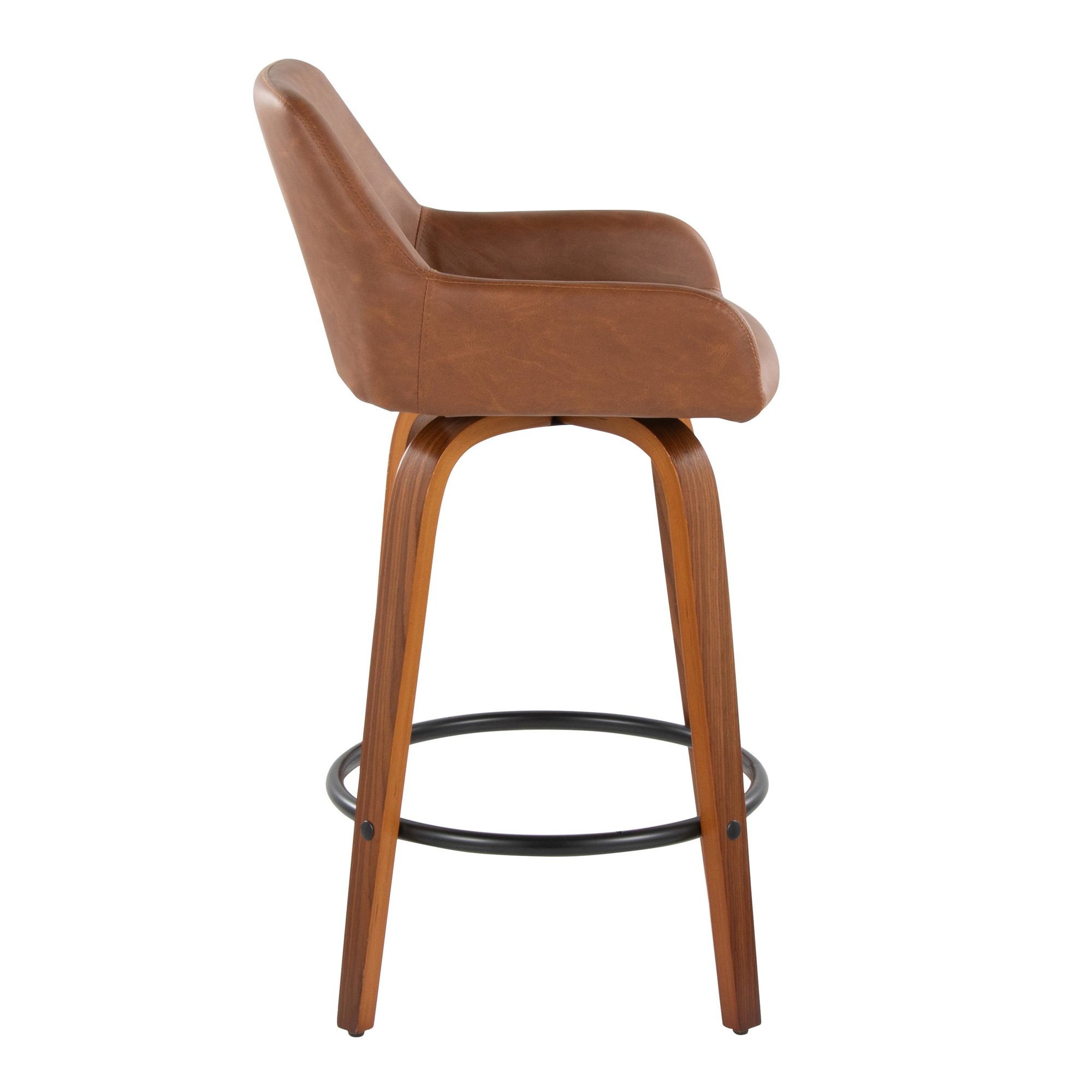 Daniella-26-Contemporary-Walnut-and-Camel-Swivel-Stools-Set-of-2-6