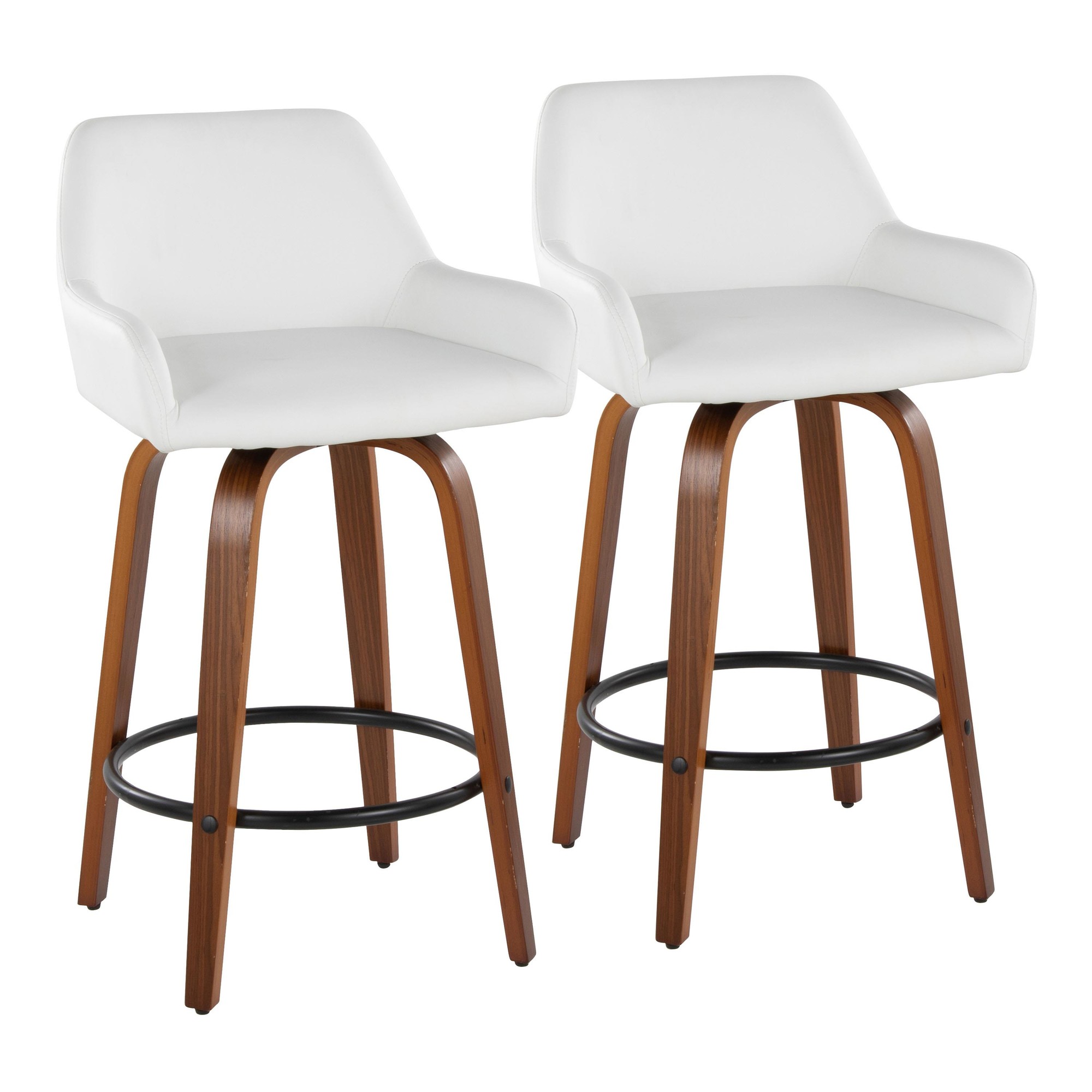 Daniella-26-Inch-White-Faux-Leather-Contemporary-Swivel-Stools-Set-of-2-1