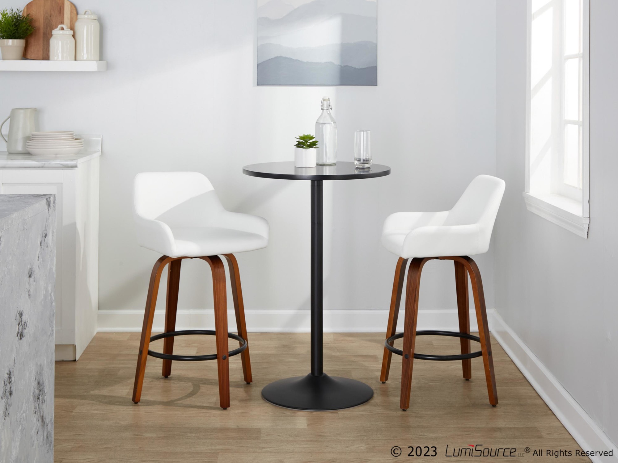 Daniella-26-Inch-White-Faux-Leather-Contemporary-Swivel-Stools-Set-of-2