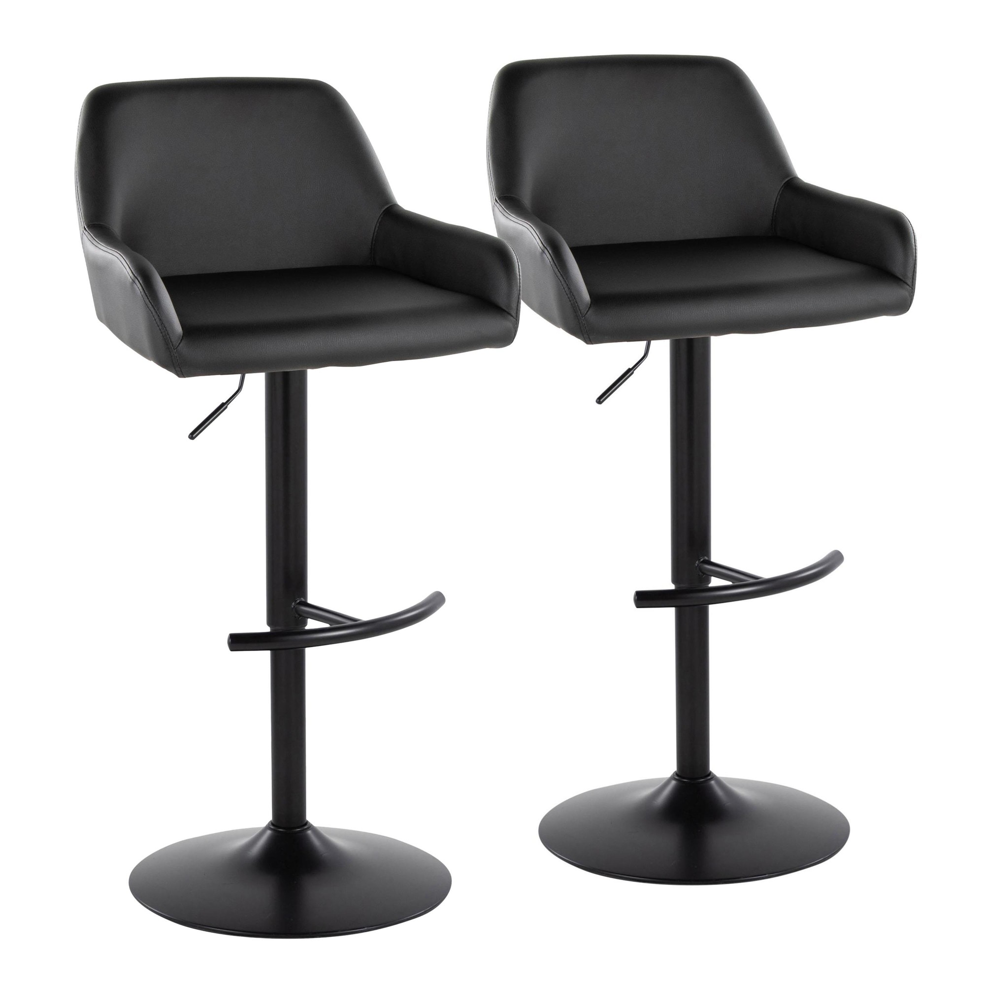 Daniella-Black-Faux-Leather-Contemporary-Adjustable-Barstool-Set-of-2-2