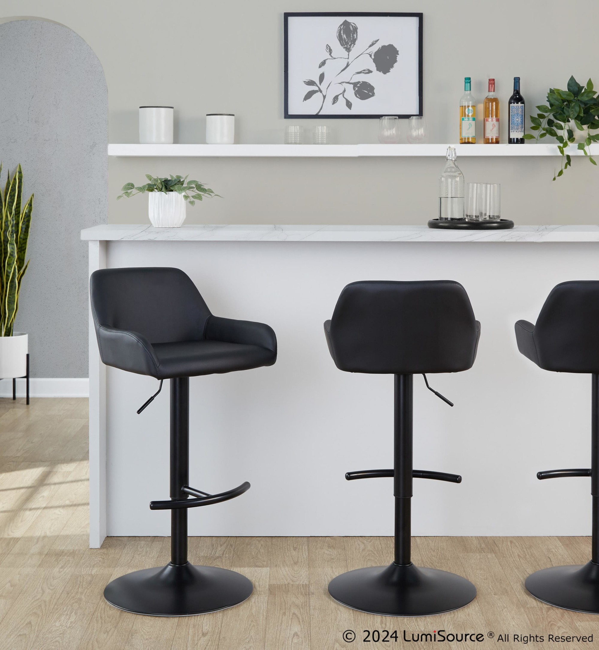 Daniella-Black-Faux-Leather-Contemporary-Adjustable-Barstool-Set-of-2