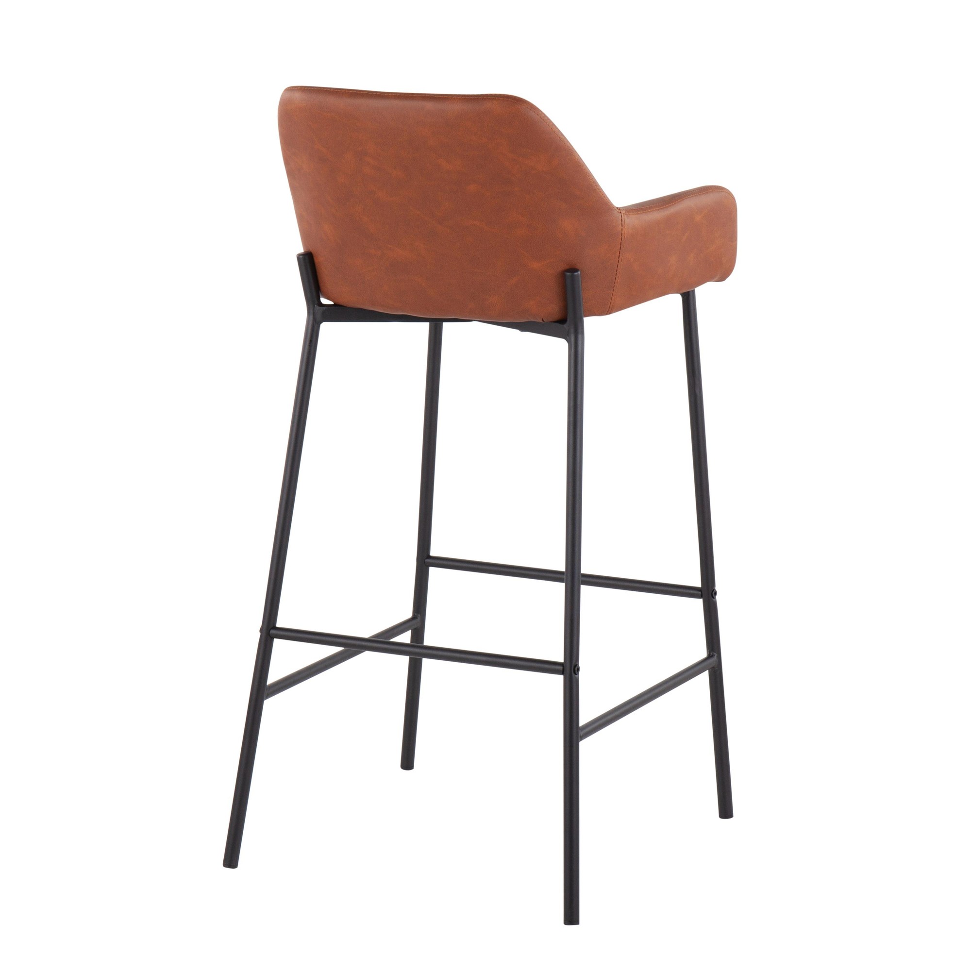 Daniella-Black-Metal-Camel-Faux-Leather-Bar-Stools-Set-of-2-4