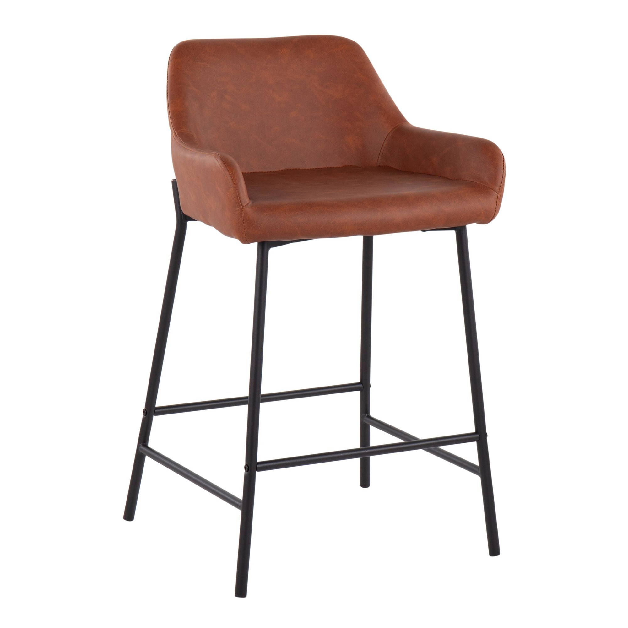 Daniella-Black-Metal-Camel-Faux-Leather-Counter-Stools-Set-of-2-3