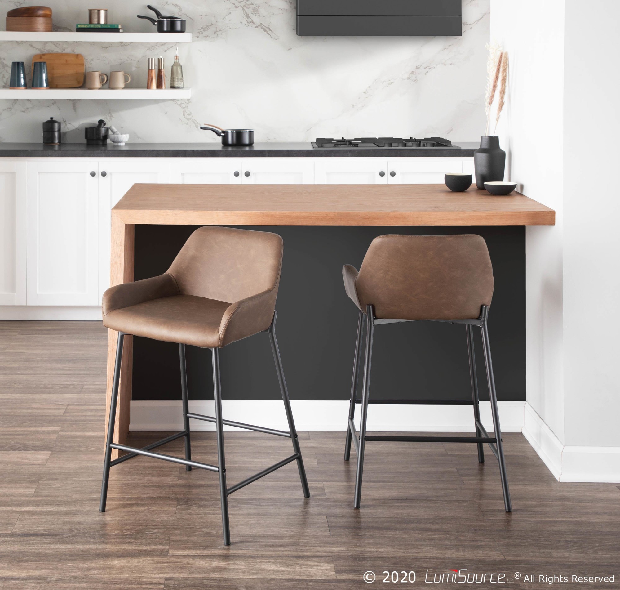 Daniella-Black-Metal-Espresso-Faux-Leather-Counter-Stools-Set-of-2