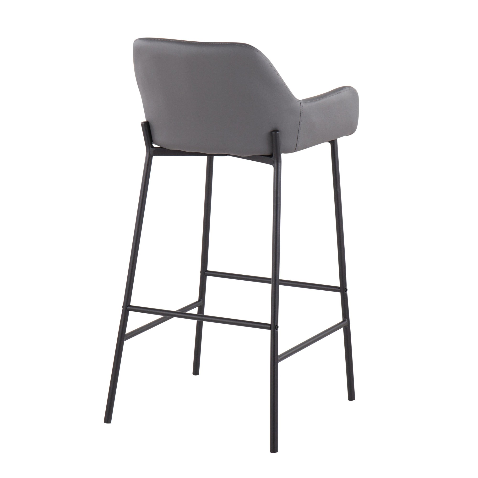 Daniella-Black-Metal-Grey-Faux-Leather-Bar-Stools-Set-of-2-4