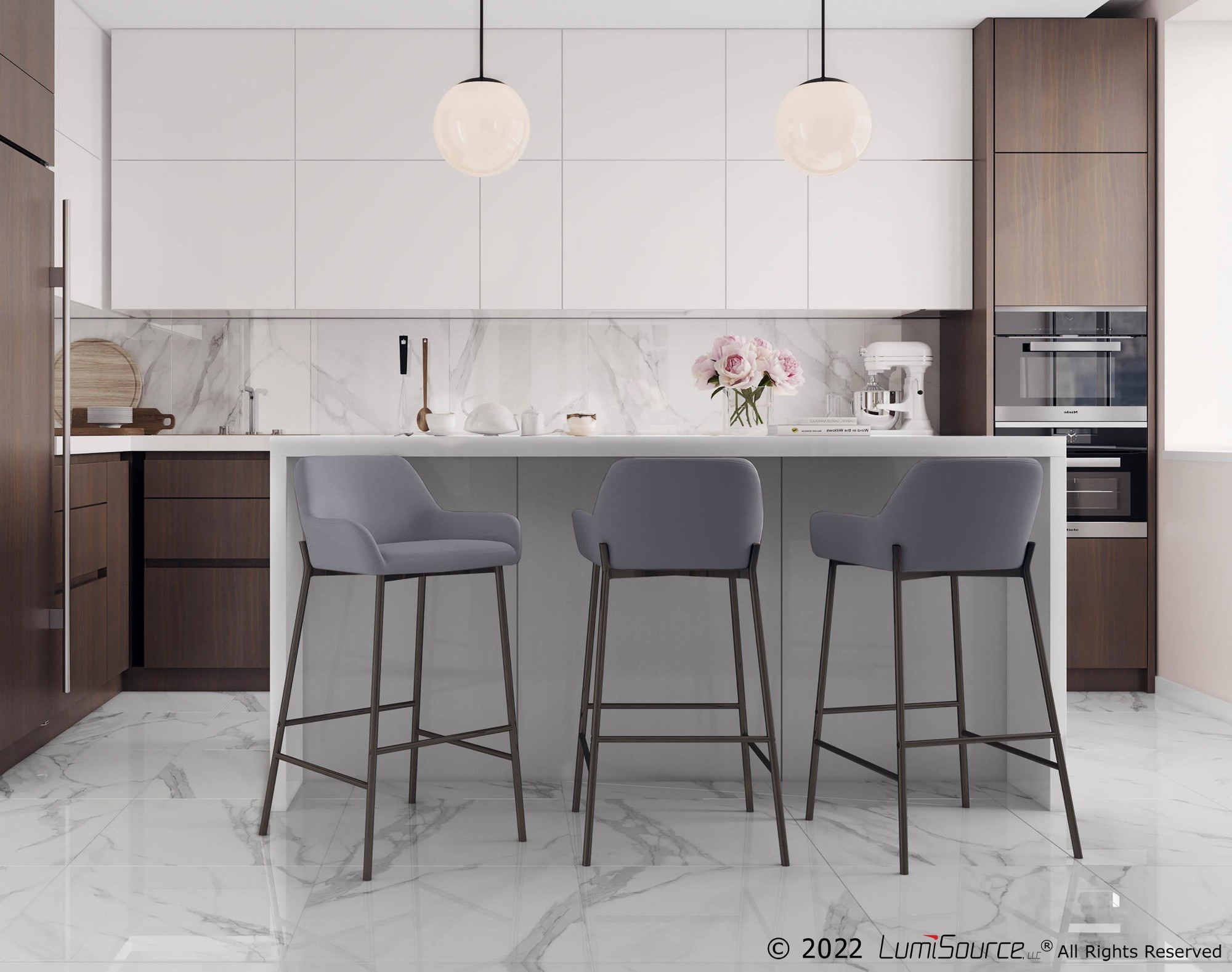 Daniella-Black-Metal-Grey-Faux-Leather-Bar-Stools-Set-of-2