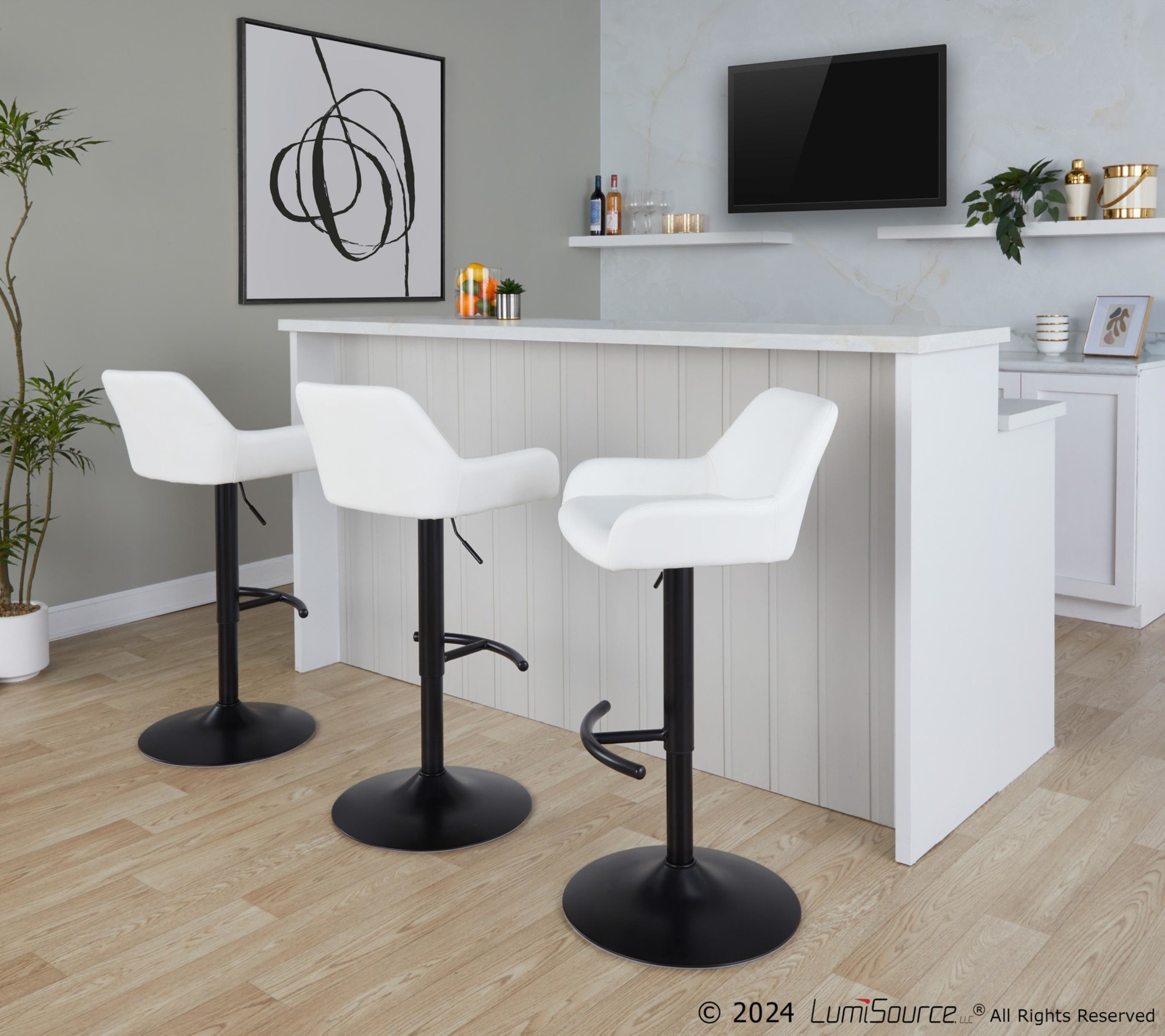 Daniella-Black-White-Contemporary-Adjustable-Swivel-Barstool-Set-of-2-1