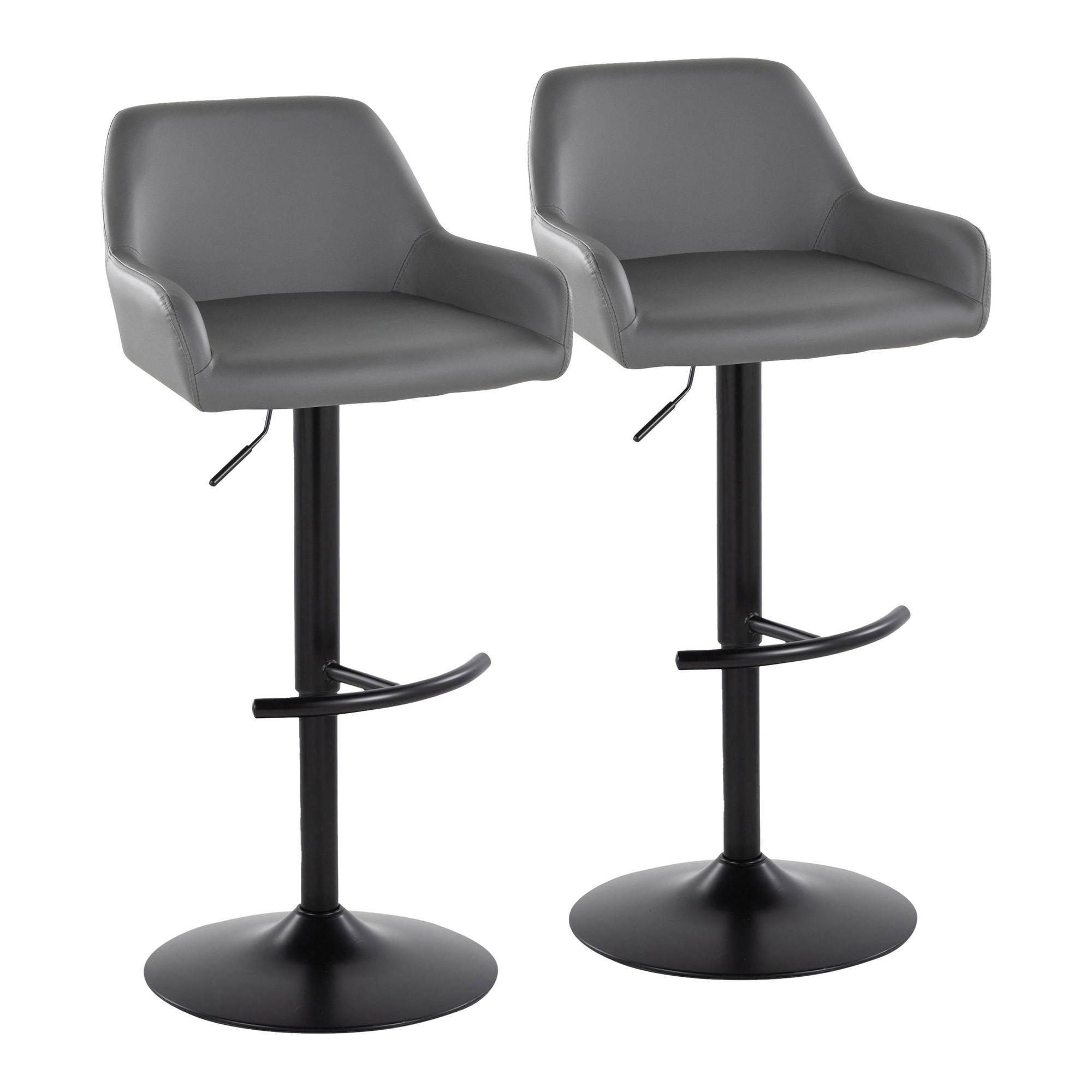 Daniella-Grey-Faux-Leather-Black-Metal-Contemporary-Swivel-Barstool-Set-of-2-4