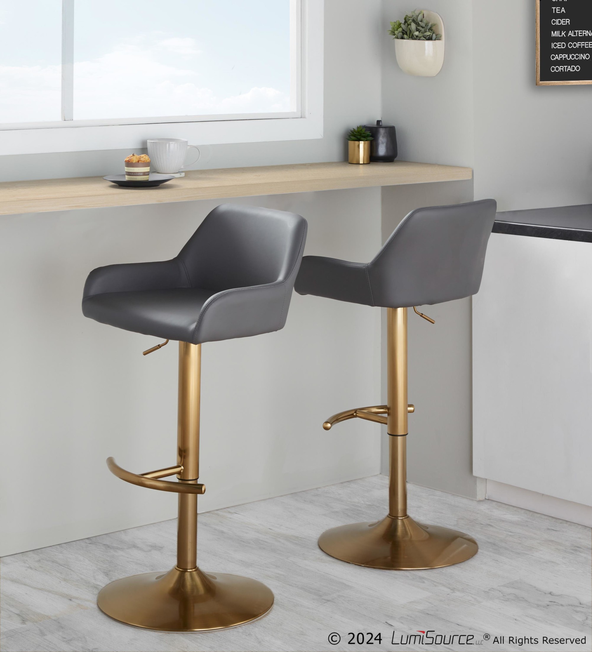 Daniella-Grey-Faux-Leather-Gold-Contemporary-Swivel-Barstools-Set-of-2-2