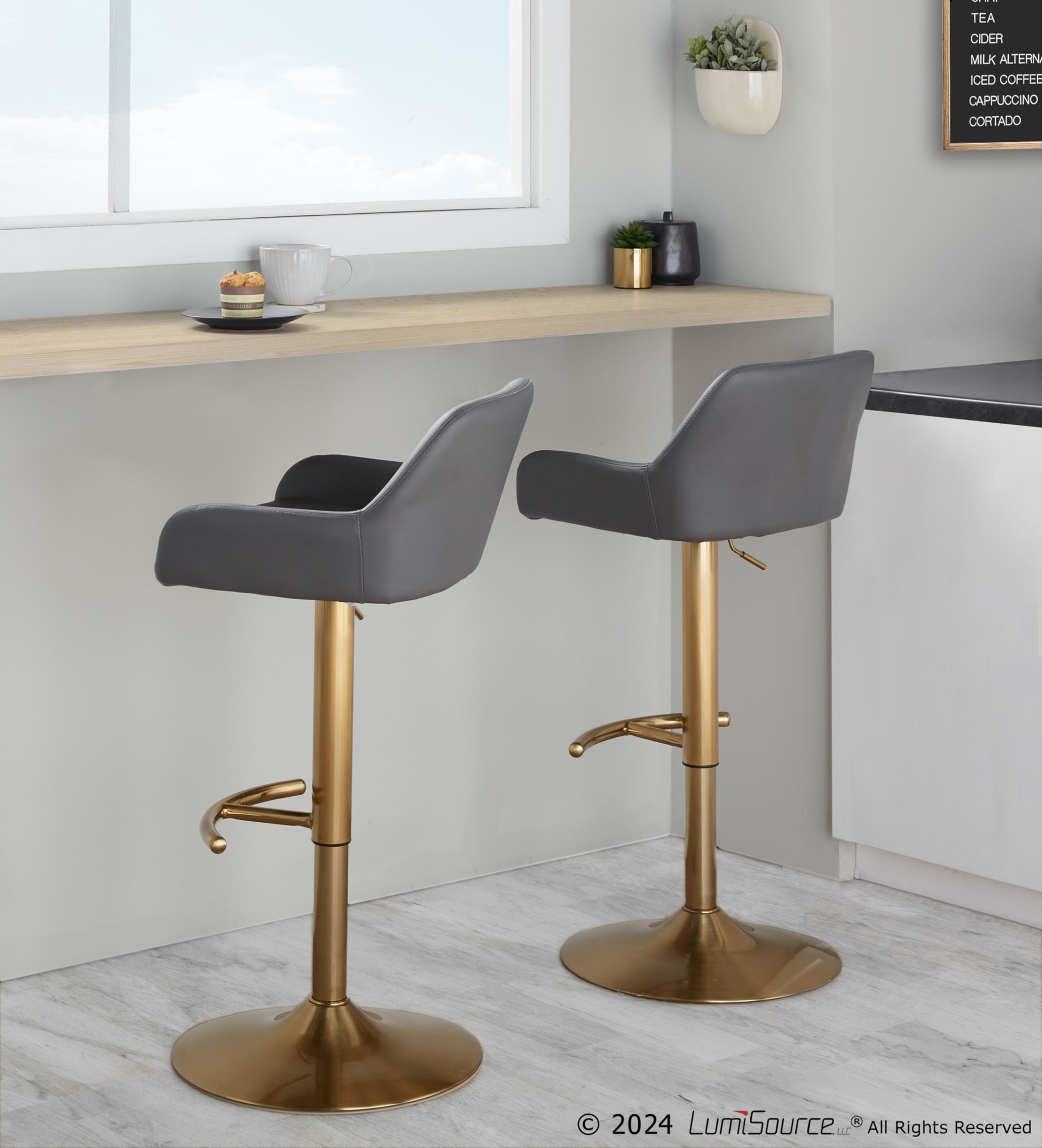Daniella-Grey-Faux-Leather-Gold-Contemporary-Swivel-Barstools-Set-of-2-3