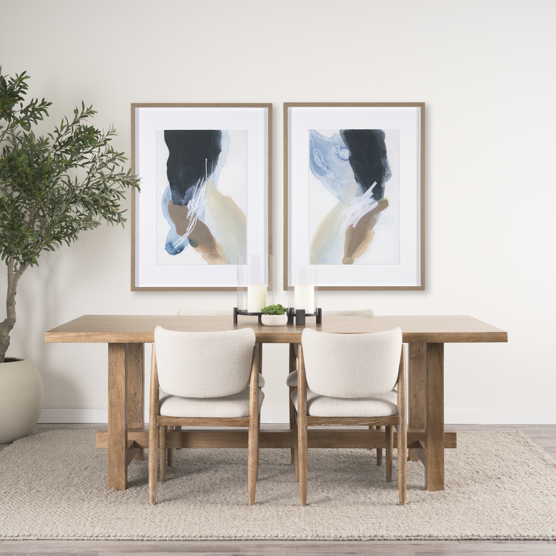 Darkness-Leads-to-Light-I-by-IrHavuka-Hand-Embelished-Textured-Framed-Art-Print-Matted-under-Glass-1