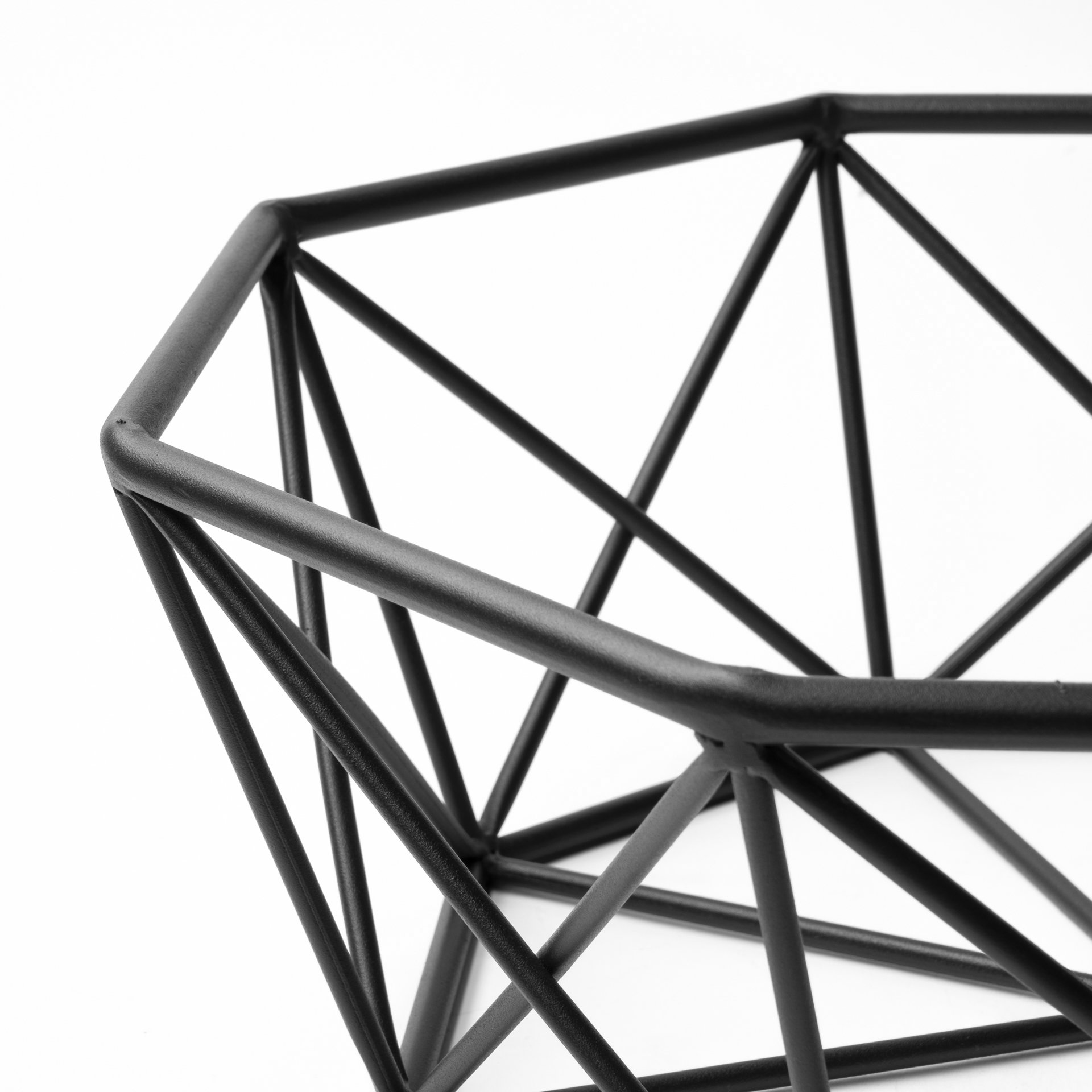 Davy-17L-x-17W-Black-Metal-Large-Hexagonal-Bowl-5