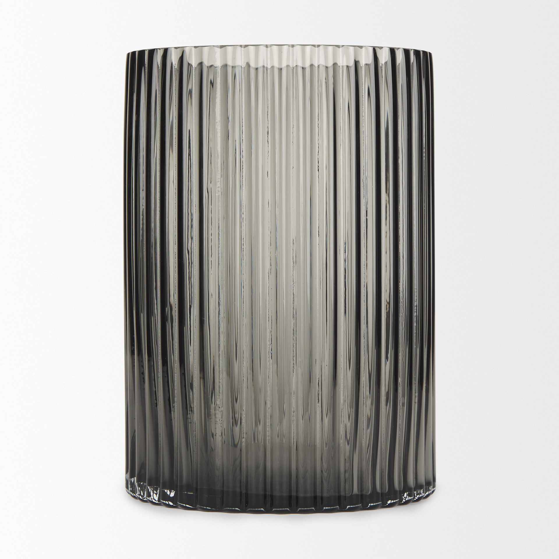 Dawn-Short-Smokey-Black-Glass-Vase-6