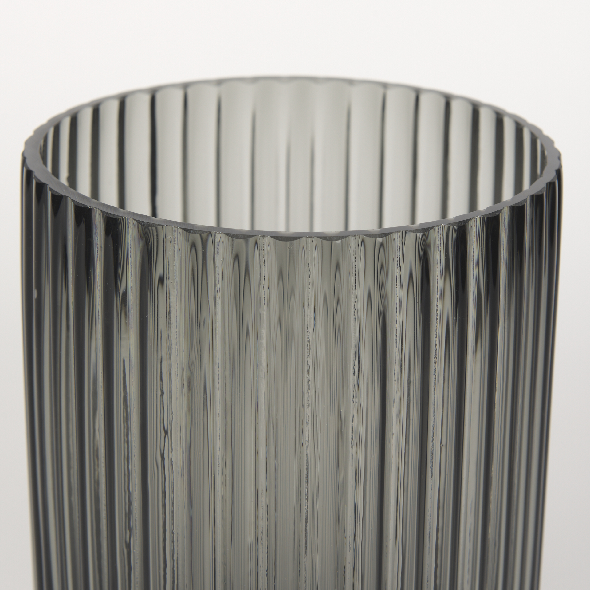 Dawn-Short-Smokey-Black-Glass-Vase-7