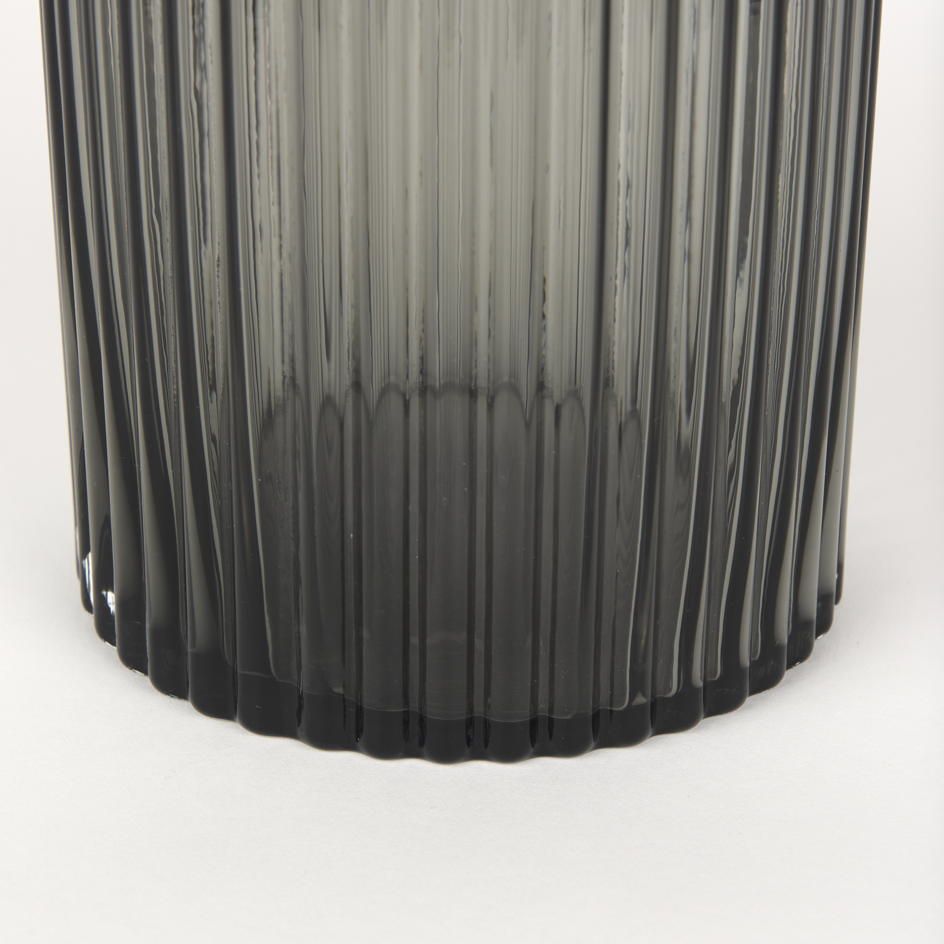 Dawn-Short-Smokey-Black-Glass-Vase-9