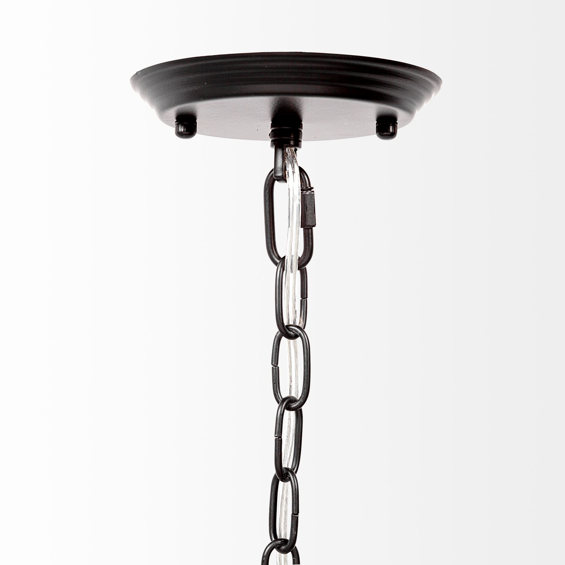 Decamp-I-47.2×36.2-Black-Metal-Chassis-Glass-Tube-Twelve-Light-Chandelier-3