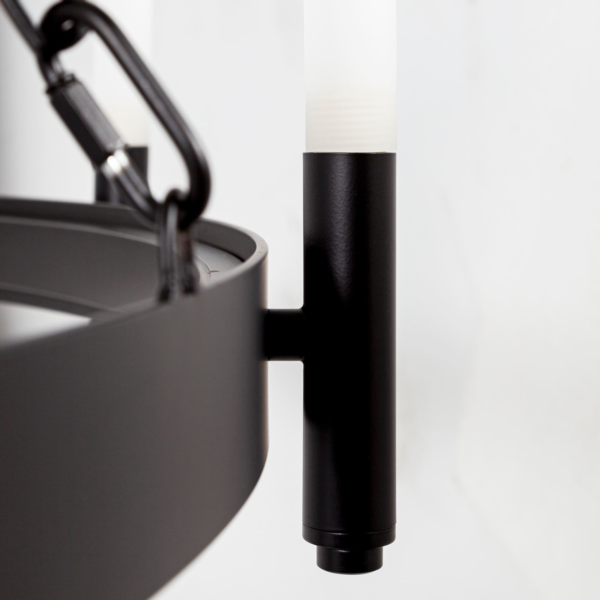 Decamp-I-47.2×36.2-Black-Metal-Chassis-Glass-Tube-Twelve-Light-Chandelier-6
