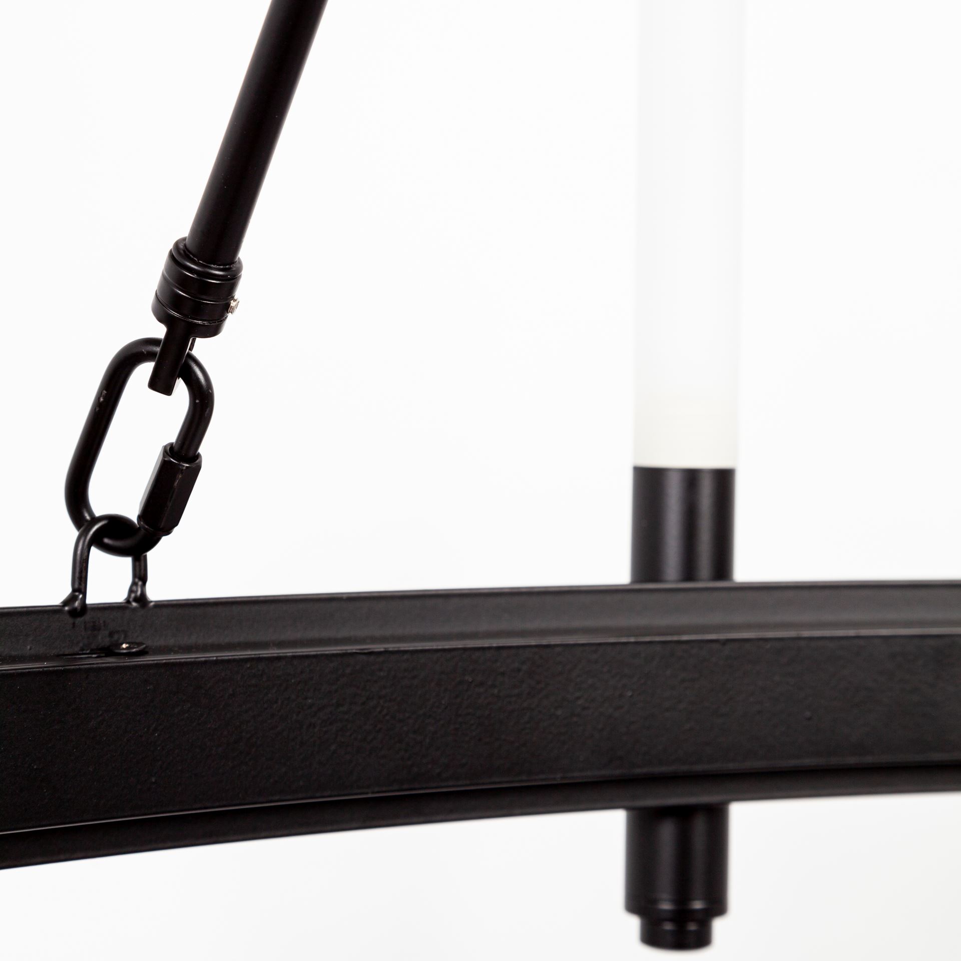 Decamp-I-47.2×36.2-Black-Metal-Chassis-Glass-Tube-Twelve-Light-Chandelier-7