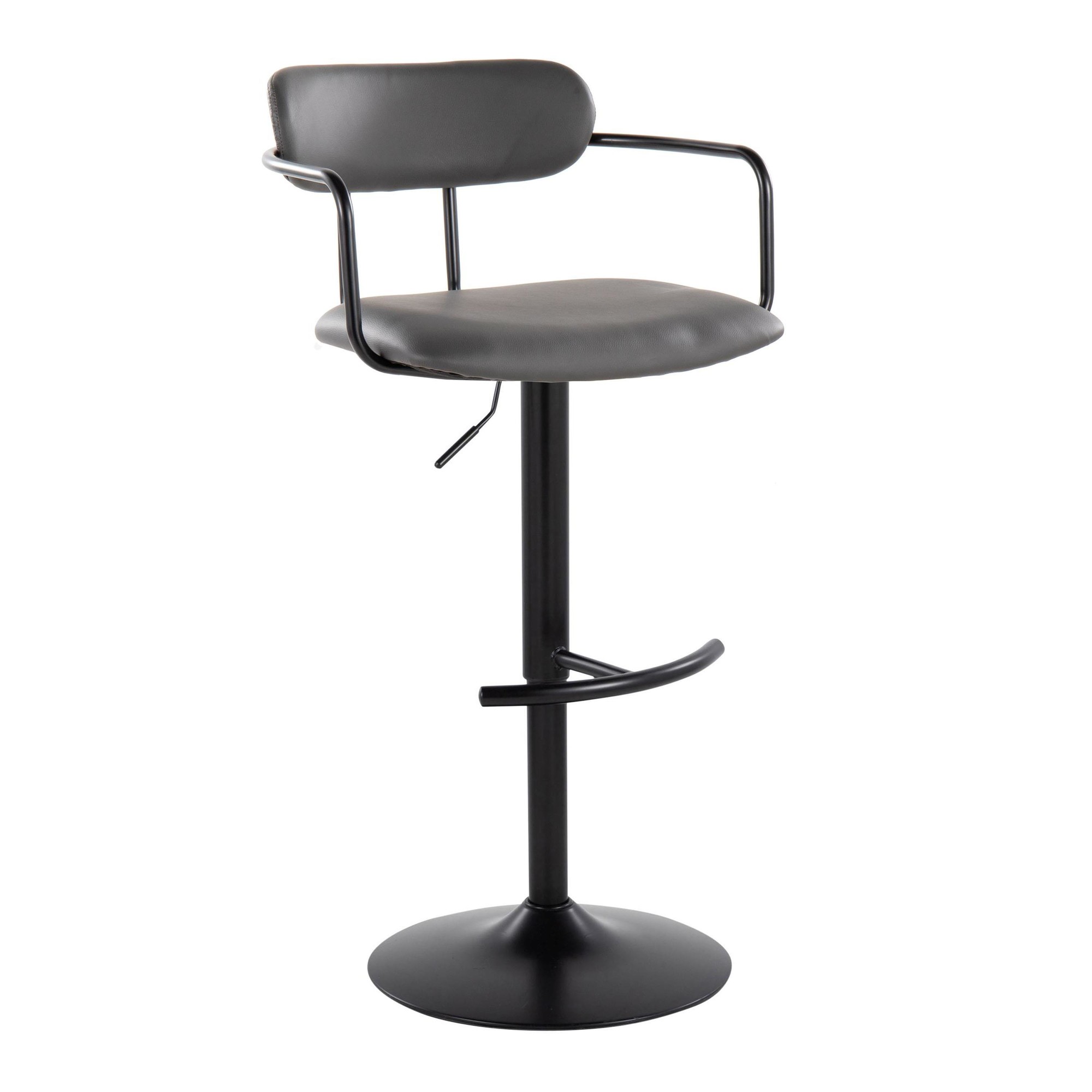 Demi-Grey-Faux-Leather-Black-Metal-Contemporary-Barstools-Set-of-2-4