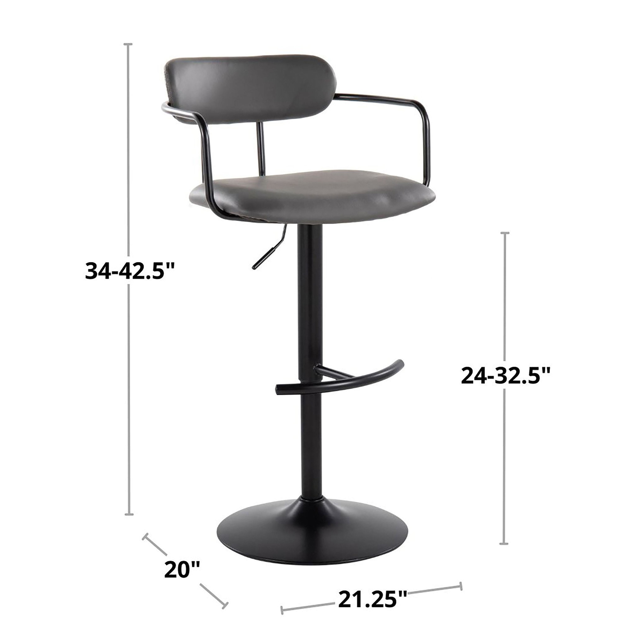 Demi-Grey-Faux-Leather-Black-Metal-Contemporary-Barstools-Set-of-2-9
