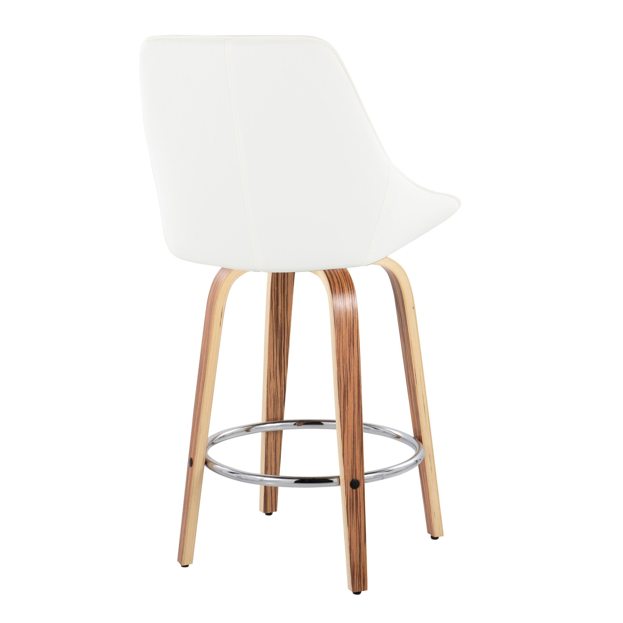 Diana-26-Contemporary-Zebra-Wood-White-Swivel-Stools-Set-of-2-5