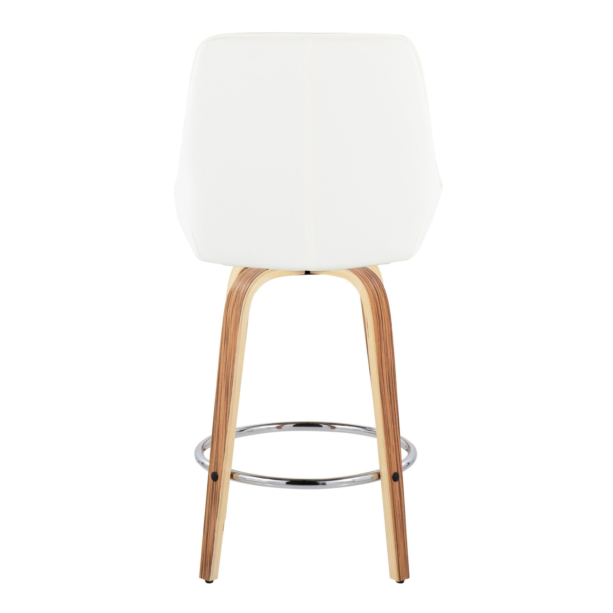 Diana-26-Contemporary-Zebra-Wood-White-Swivel-Stools-Set-of-2-6