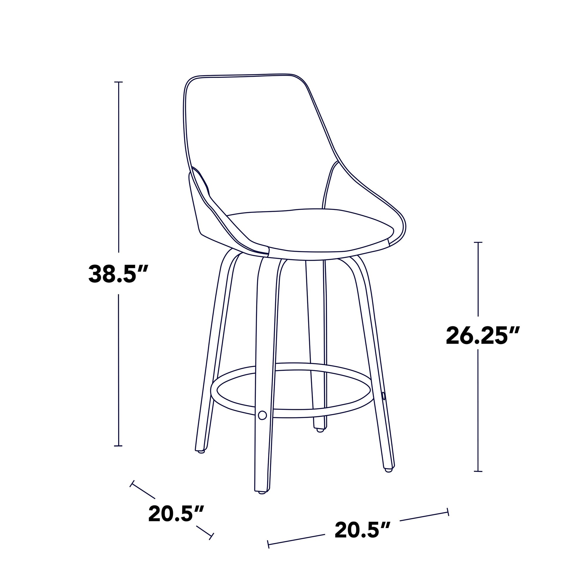 Diana-26-Walnut-White-Faux-Leather-Contemporary-Swivel-Stools-Set-of-2-8