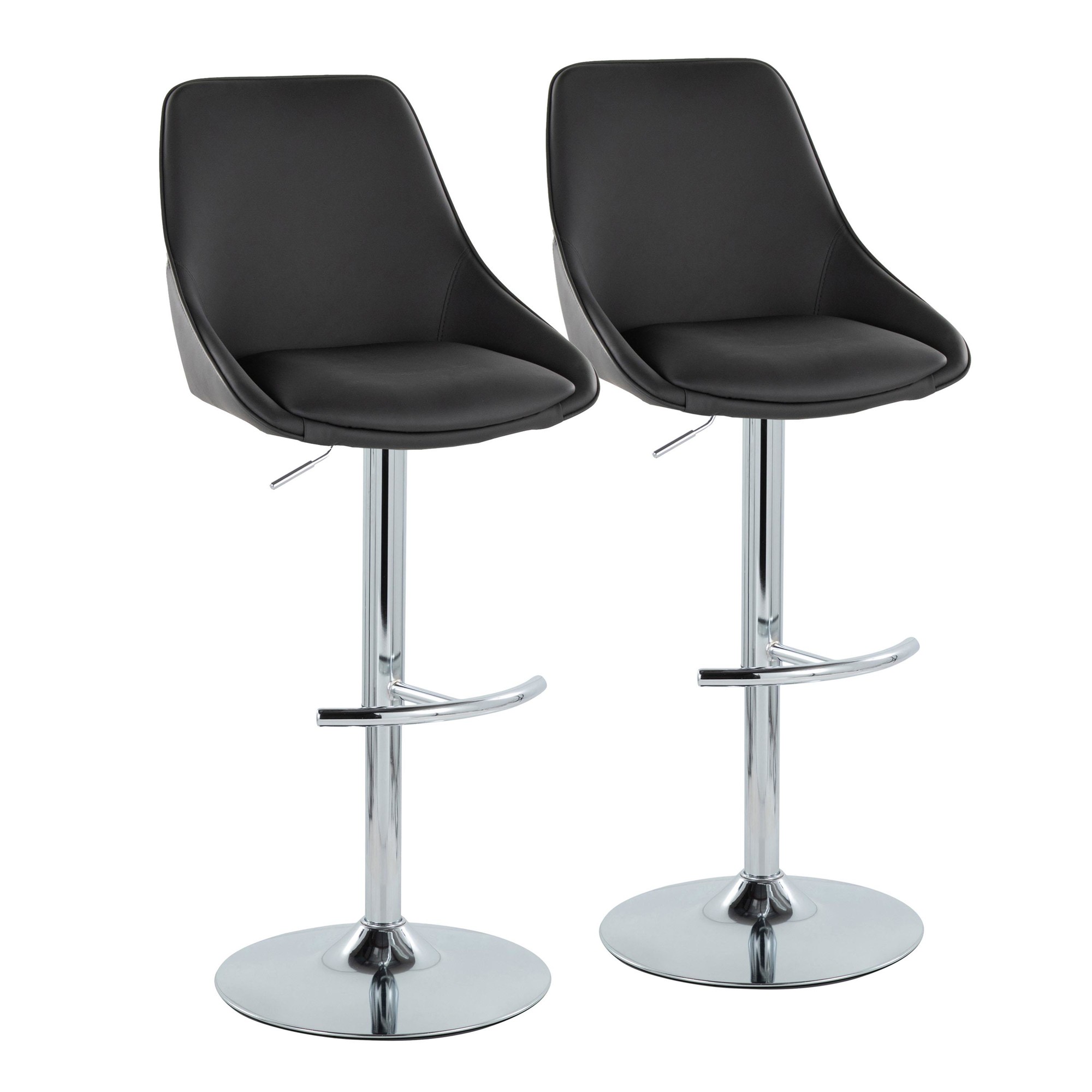 Diana-Chrome-and-Black-Faux-Leather-Contemporary-Barstool-Set-of-2-2