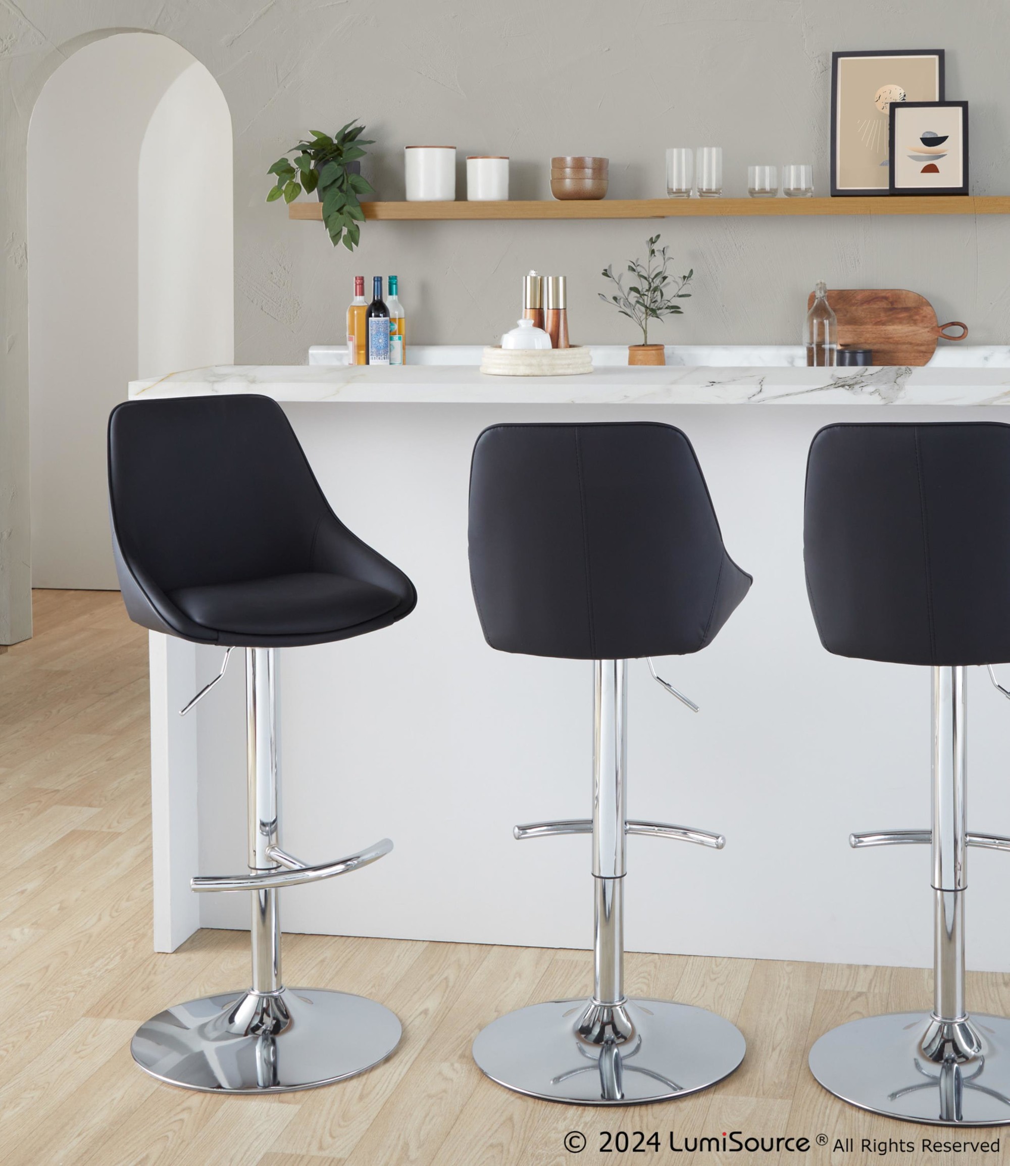 Diana-Chrome-and-Black-Faux-Leather-Contemporary-Barstool-Set-of-2