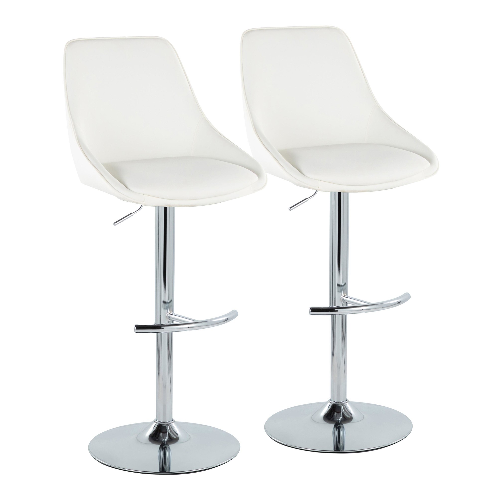 Diana-Contemporary-Chrome-and-White-Adjustable-Barstool-Set-of-2-2